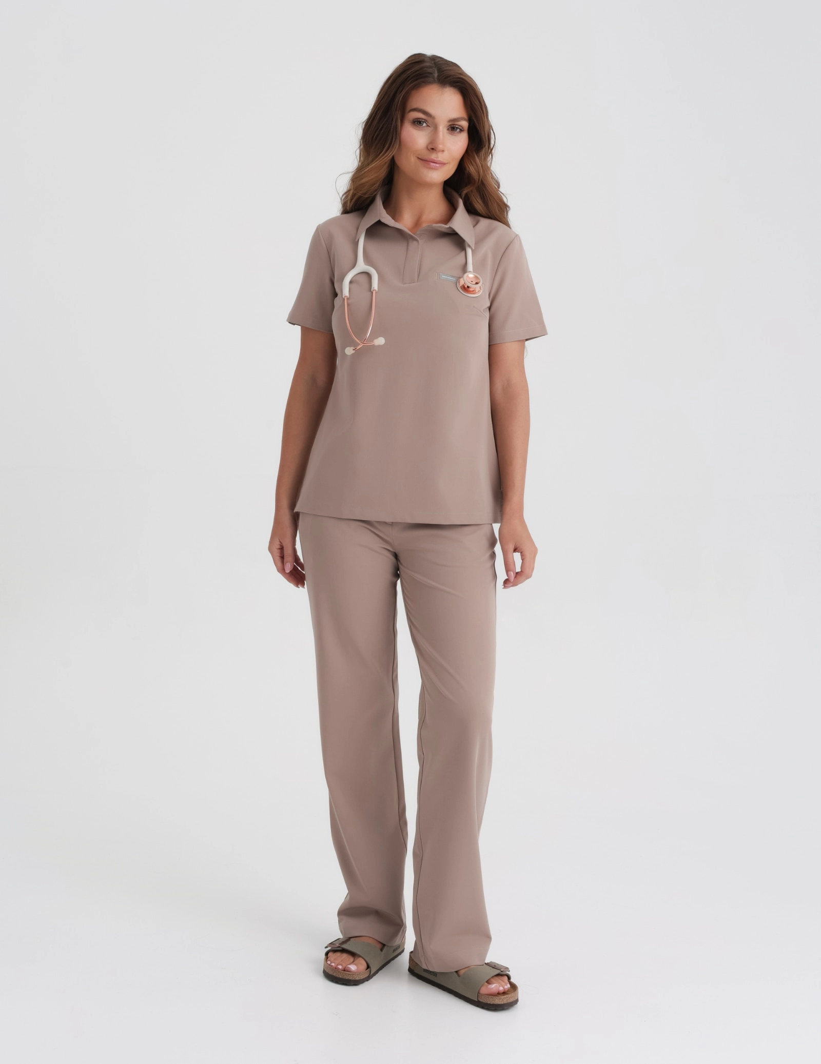 Dámské Lékařské Kalhoty Tiffany - BEIGE