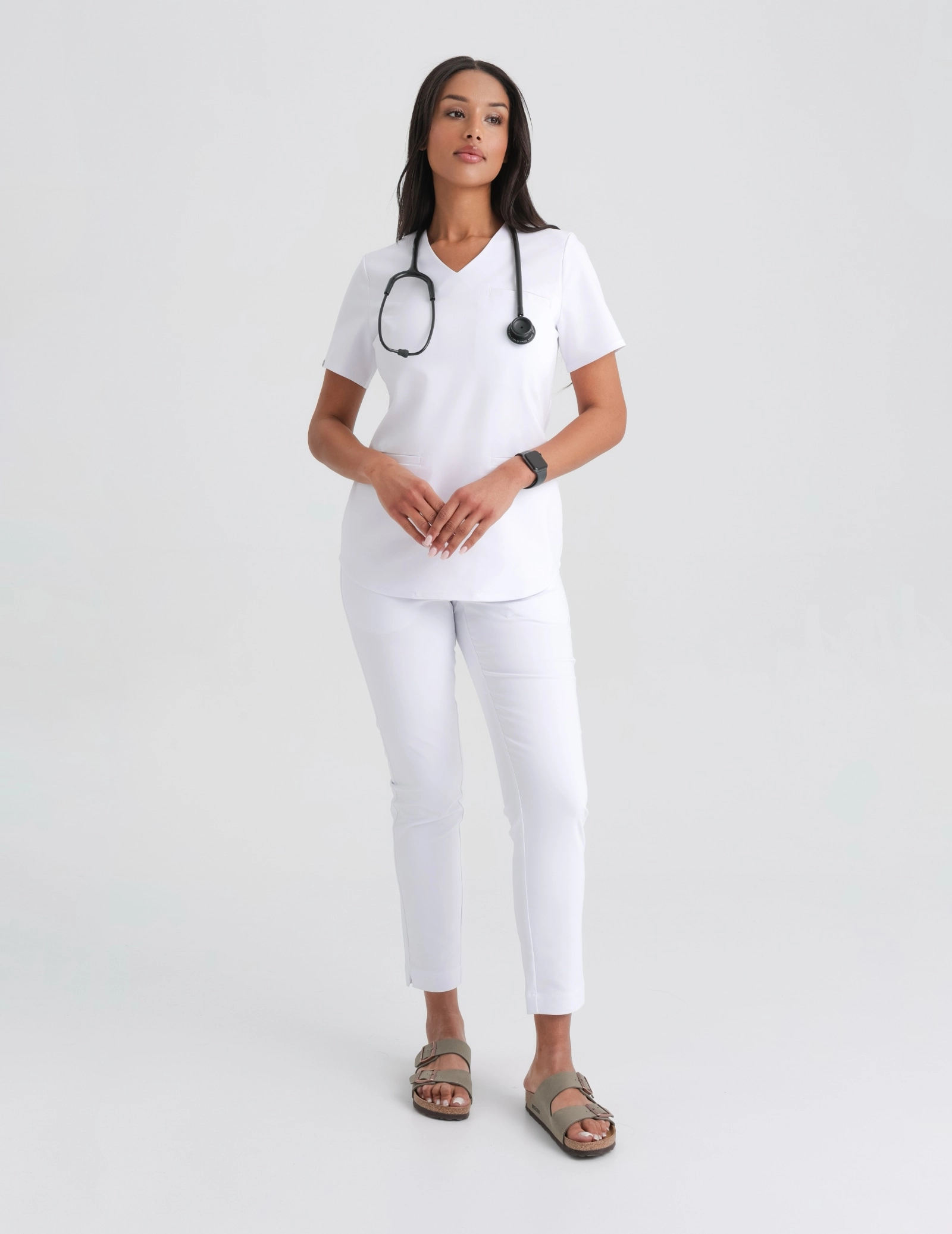 Lékařská Mikina Grace - WHITE