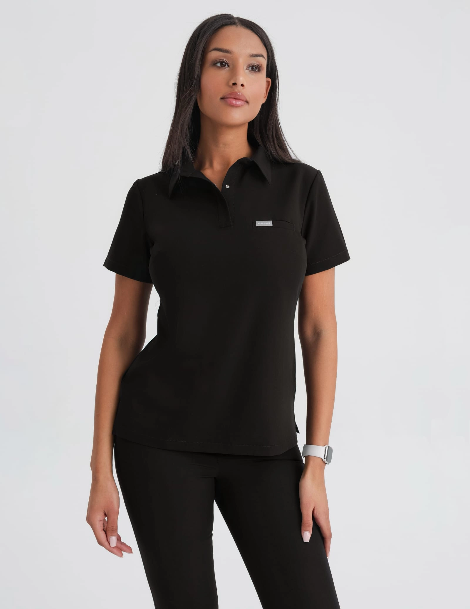 Lékařská Mikina Polo  - BLACK
