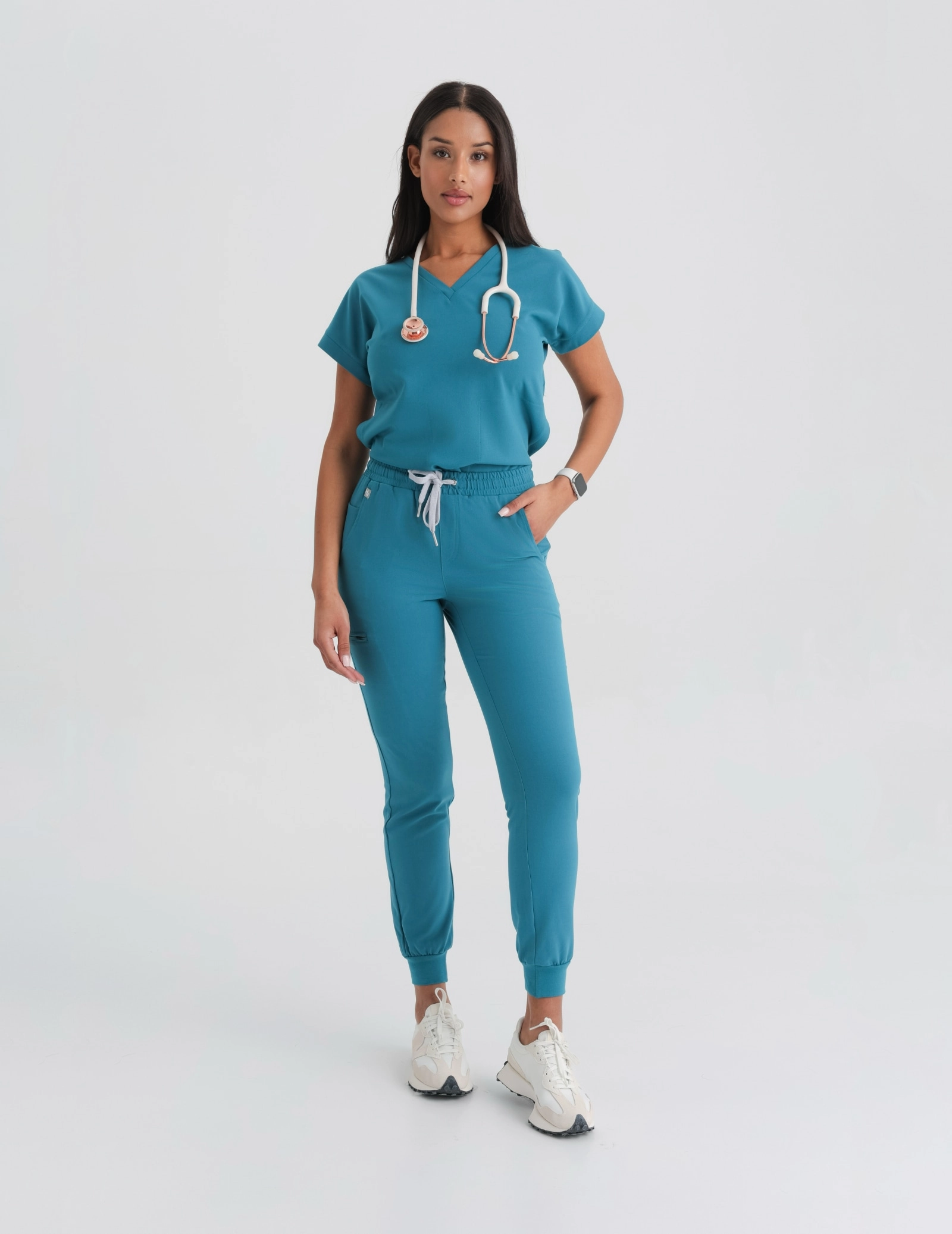 Dámské kalhoty Jogger - OCEAN BLUE