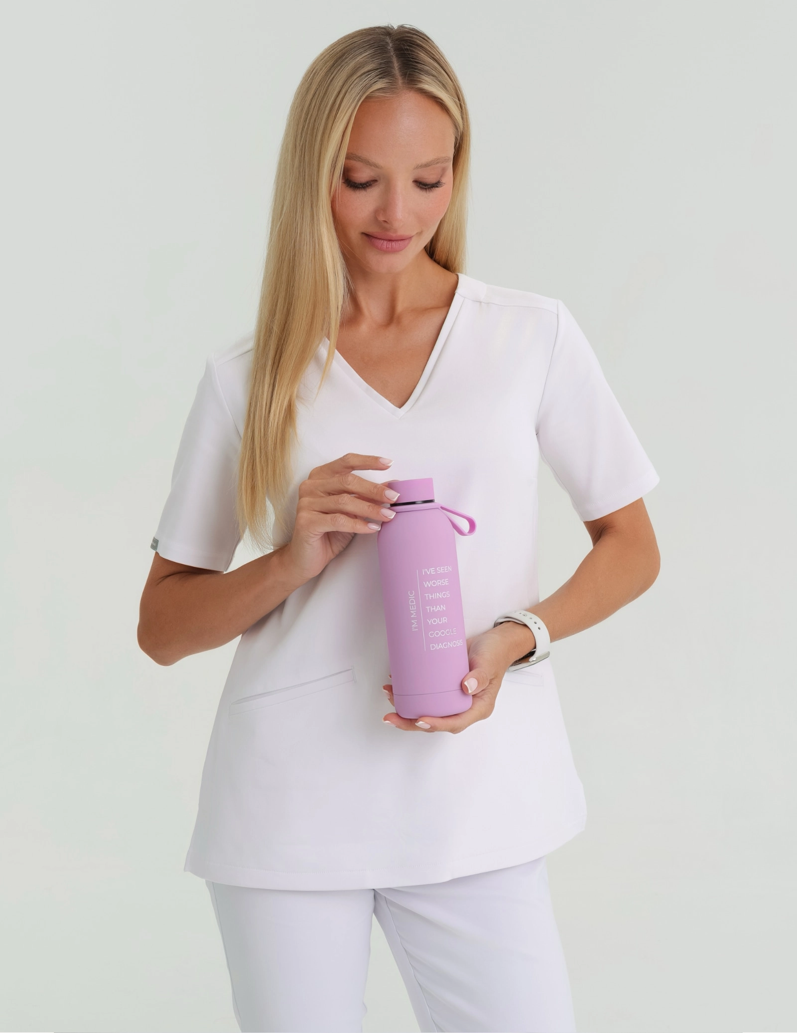 Termoláhev Mojo "I'm medic" - ULTRA PINK