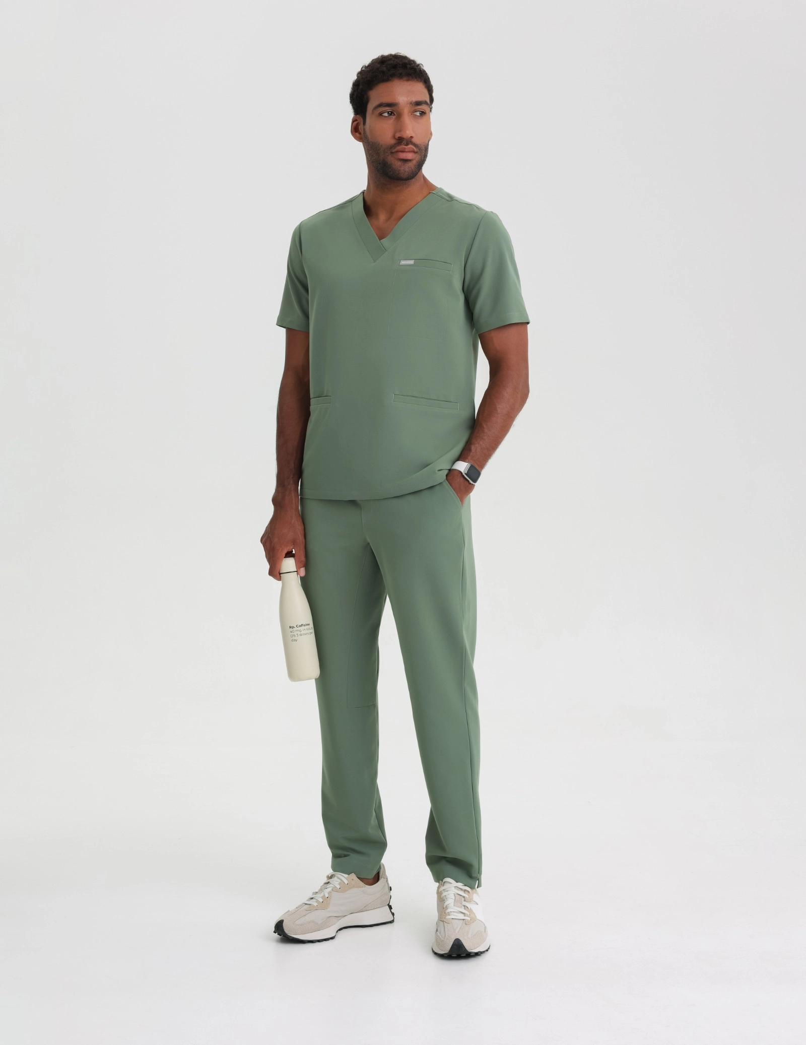 Pánské Kalhoty Basic - KHAKI
