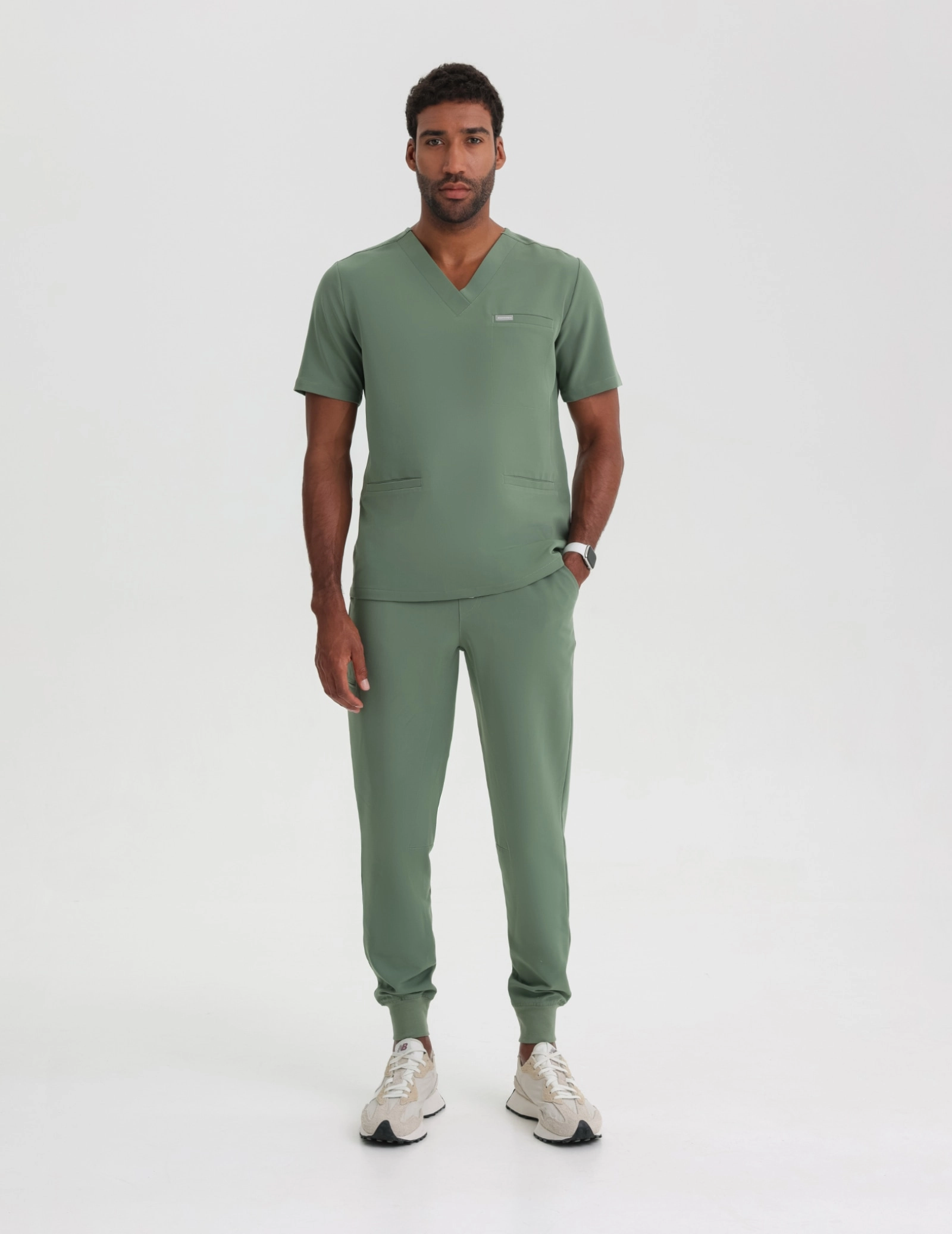 Pánské kalhoty Jogger - KHAKI