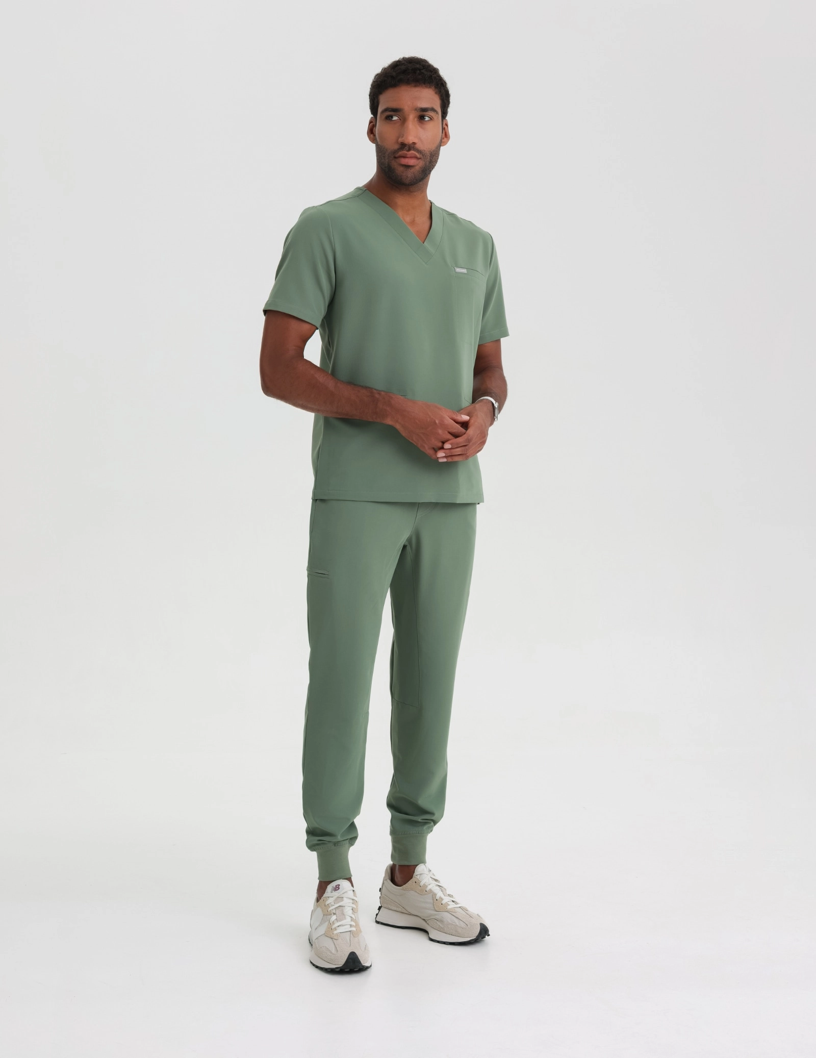 Pánské kalhoty Jogger - KHAKI