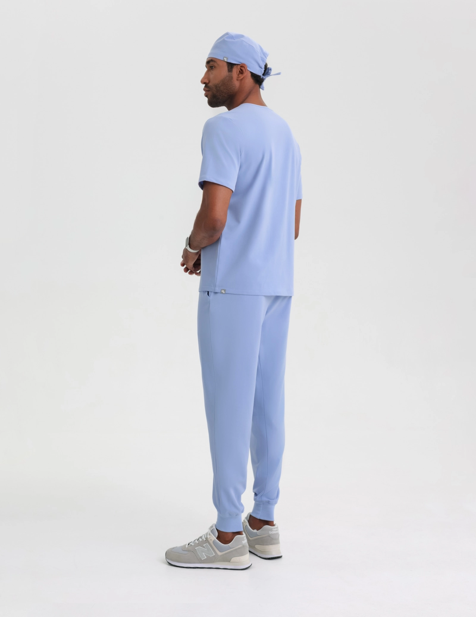 Pánské kalhoty Jogger - CEIL BLUE