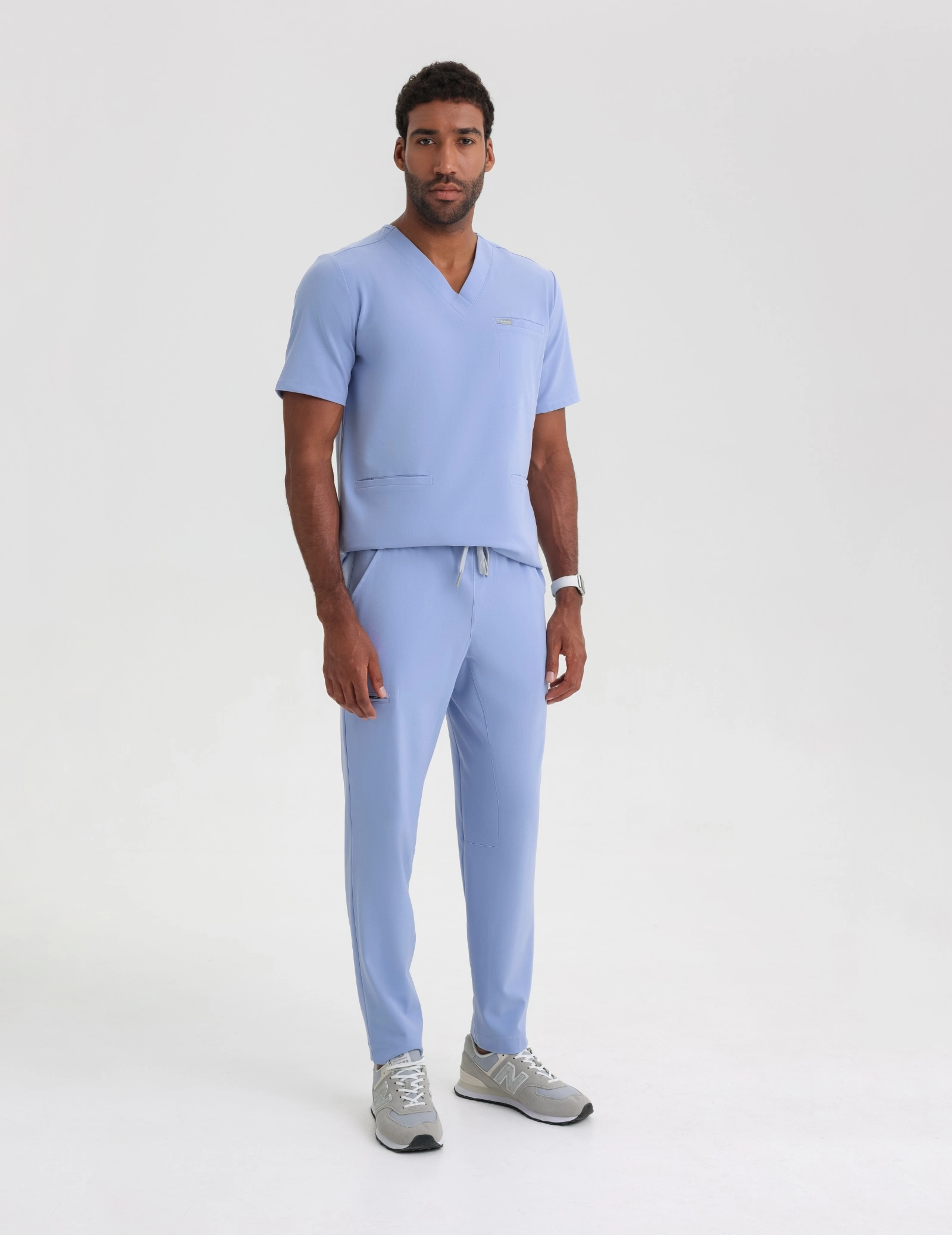 Pánské Kalhoty Basic - CEIL BLUE