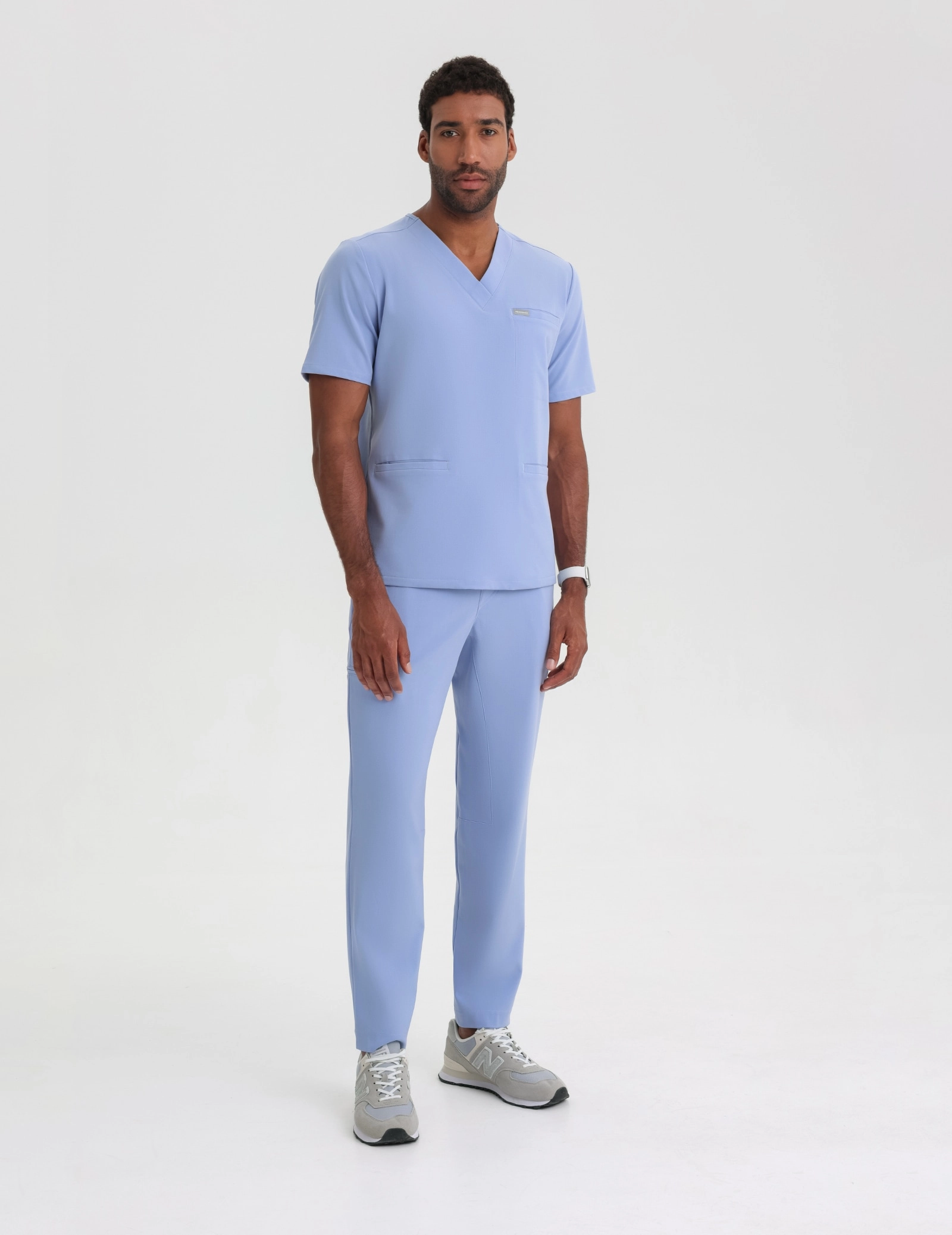 Pánské Kalhoty Basic - CEIL BLUE
