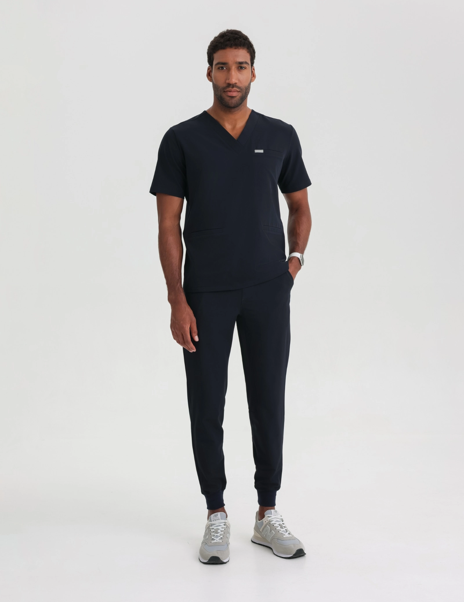 Pánské kalhoty Jogger - MIDNIGHT BLUE Pánské kalhoty Jogger - MIDNIGHT BLUE