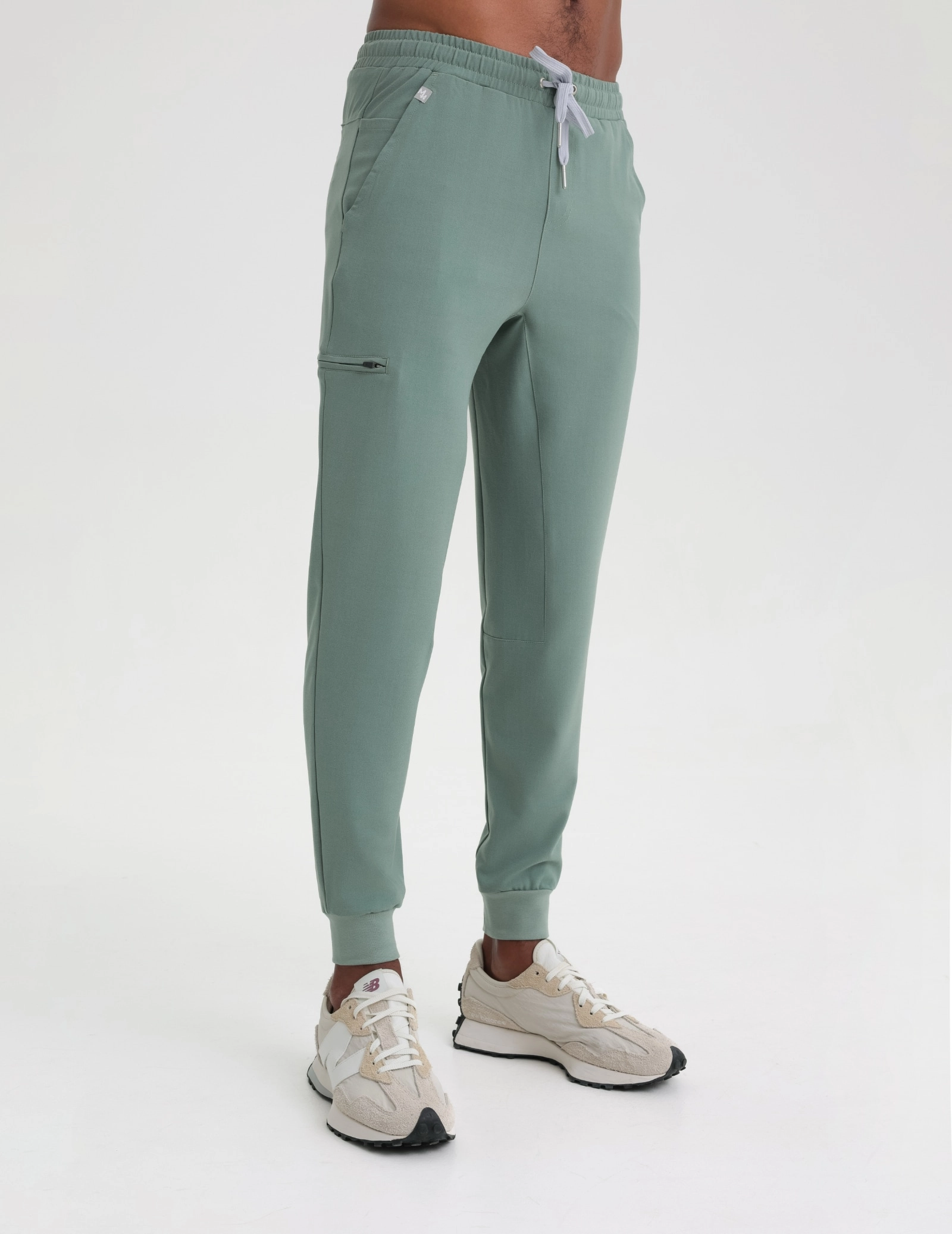 Pánské kalhoty Jogger - DUSTY GREEN