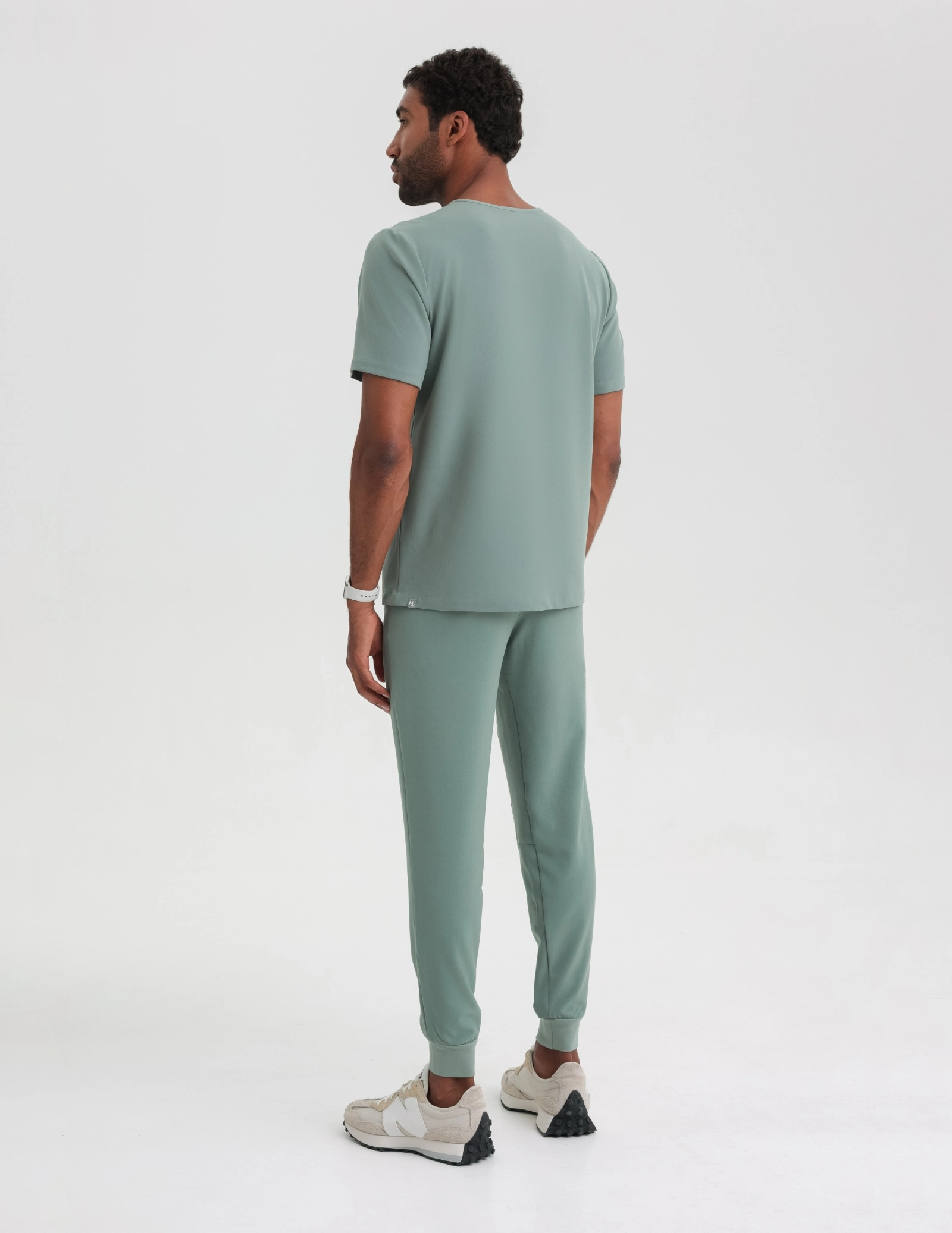 Pánské kalhoty Jogger - DUSTY GREEN