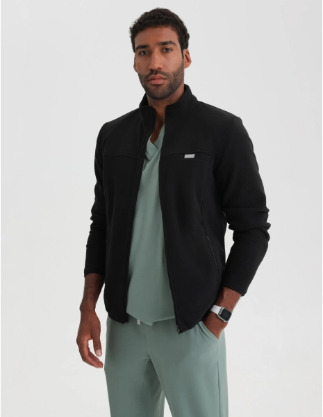 Pánská Fleece Mikina COZY HEAT - BLACK