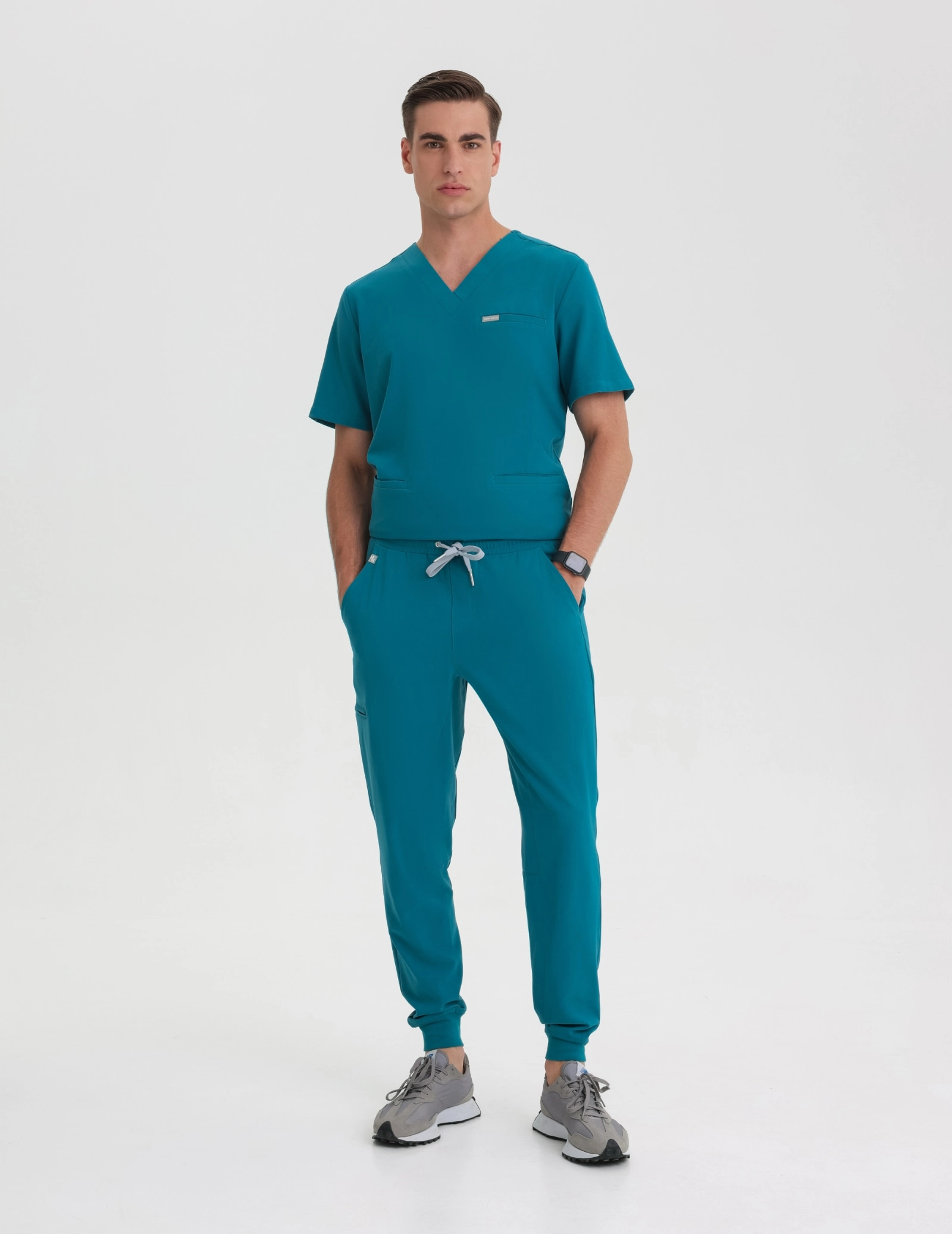 Zdravotnická mikina Birbal - OCEAN BLUE