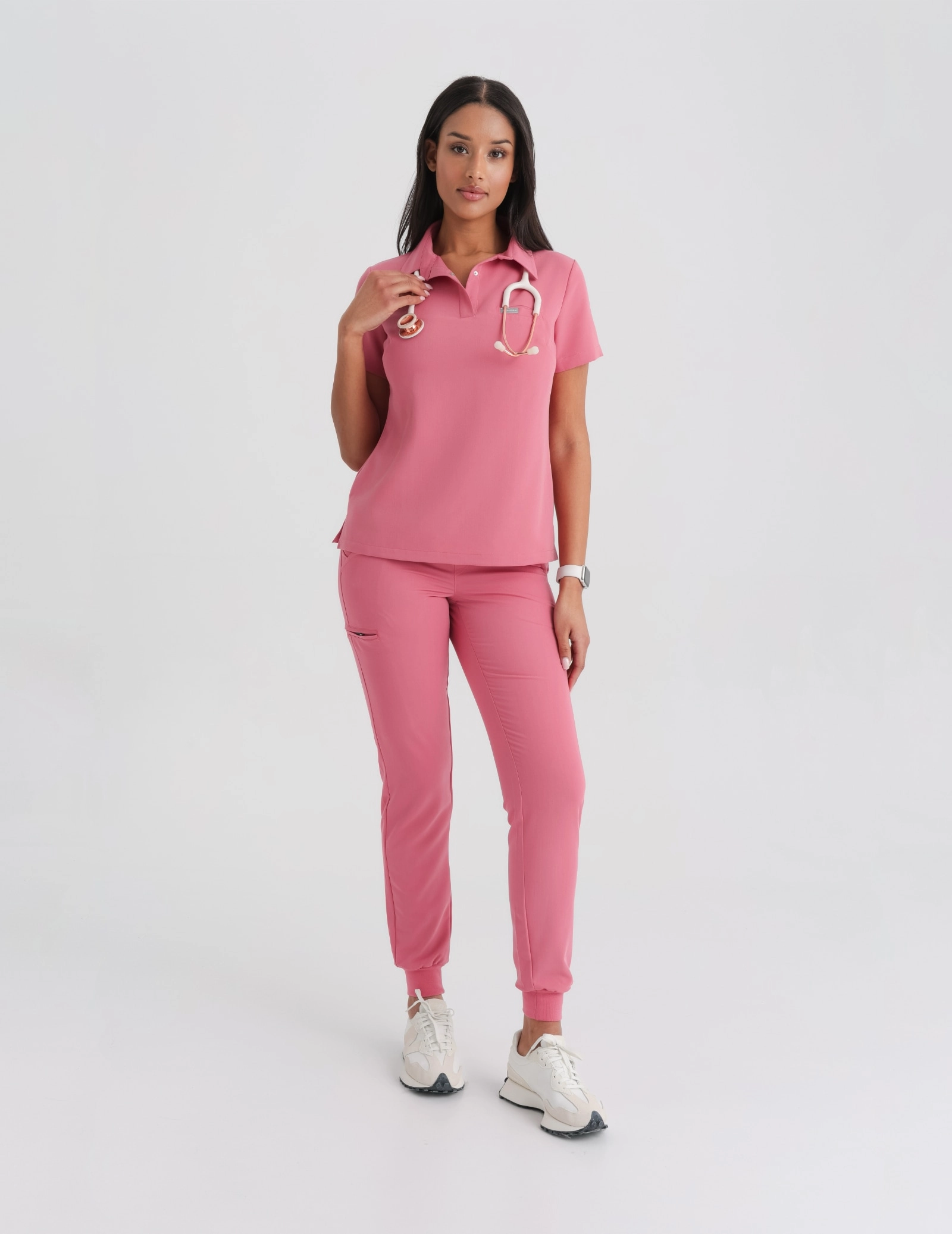 Lékařská Mikina Polo - RASPBERRY CRUSH