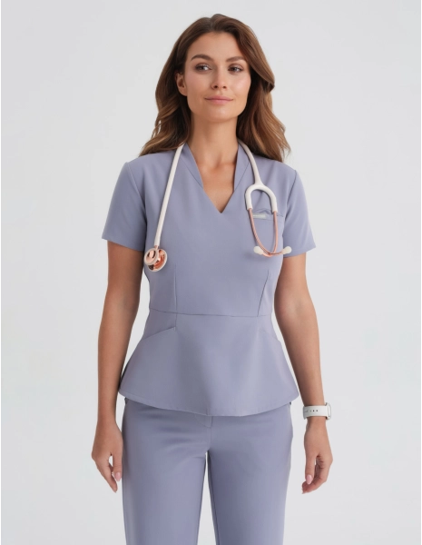 Lékařská Mikina Kori - MILKY LAVENDER