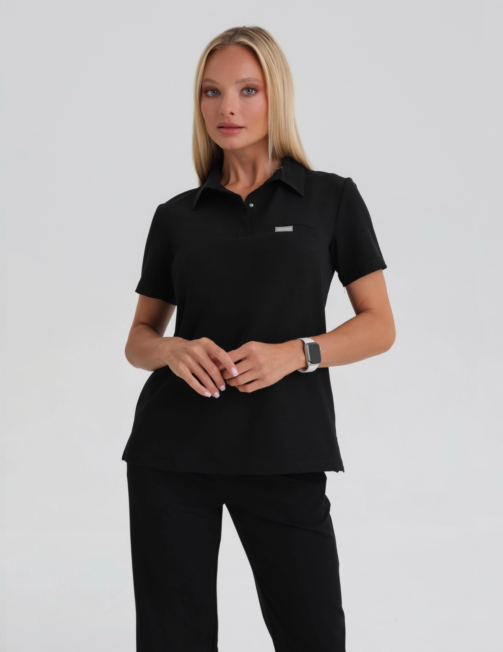 Lékařská Mikina Polo  - BLACK