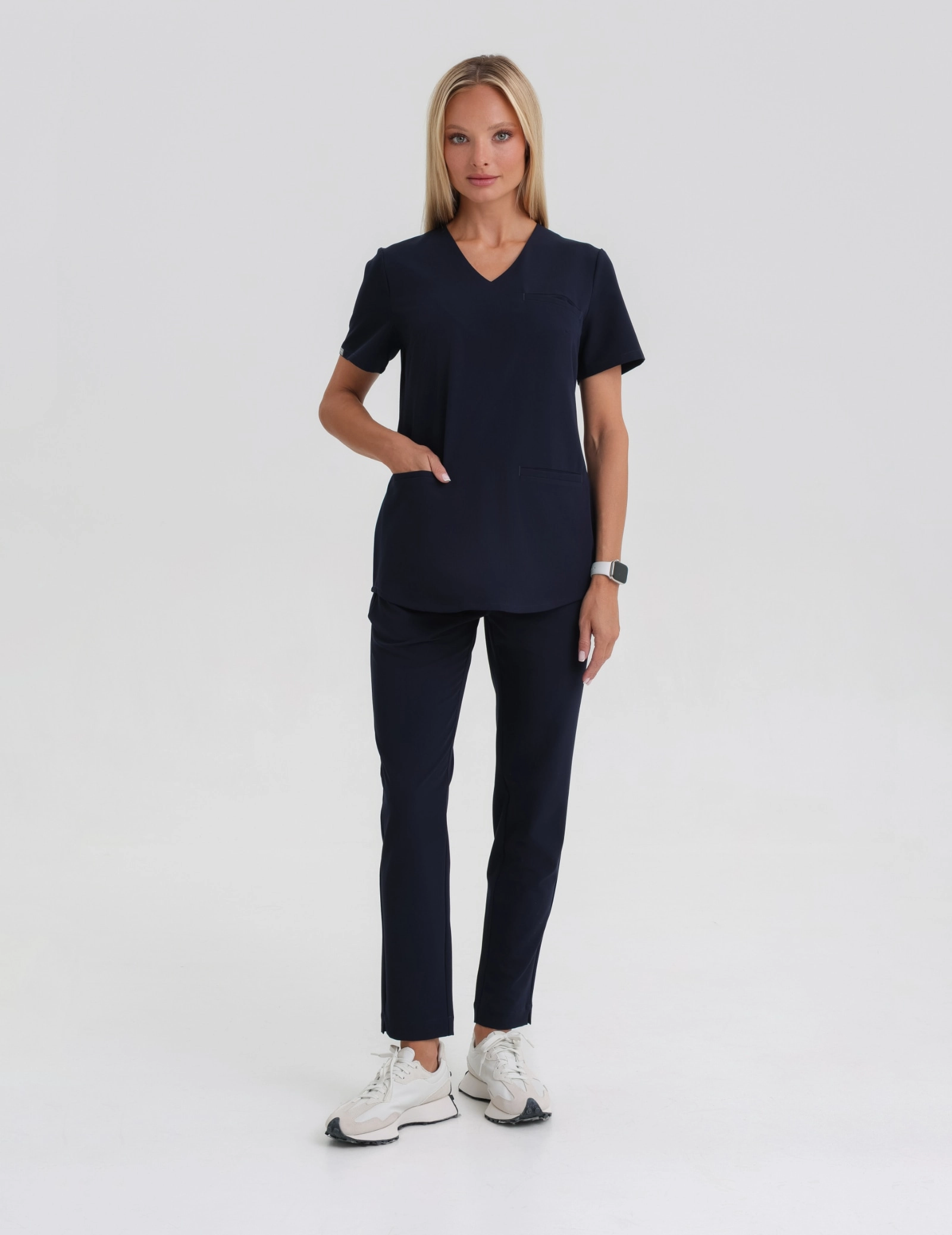 Dámské kalhoty Basic - DARK NAVY Dámské kalhoty Basic - DARK NAVY