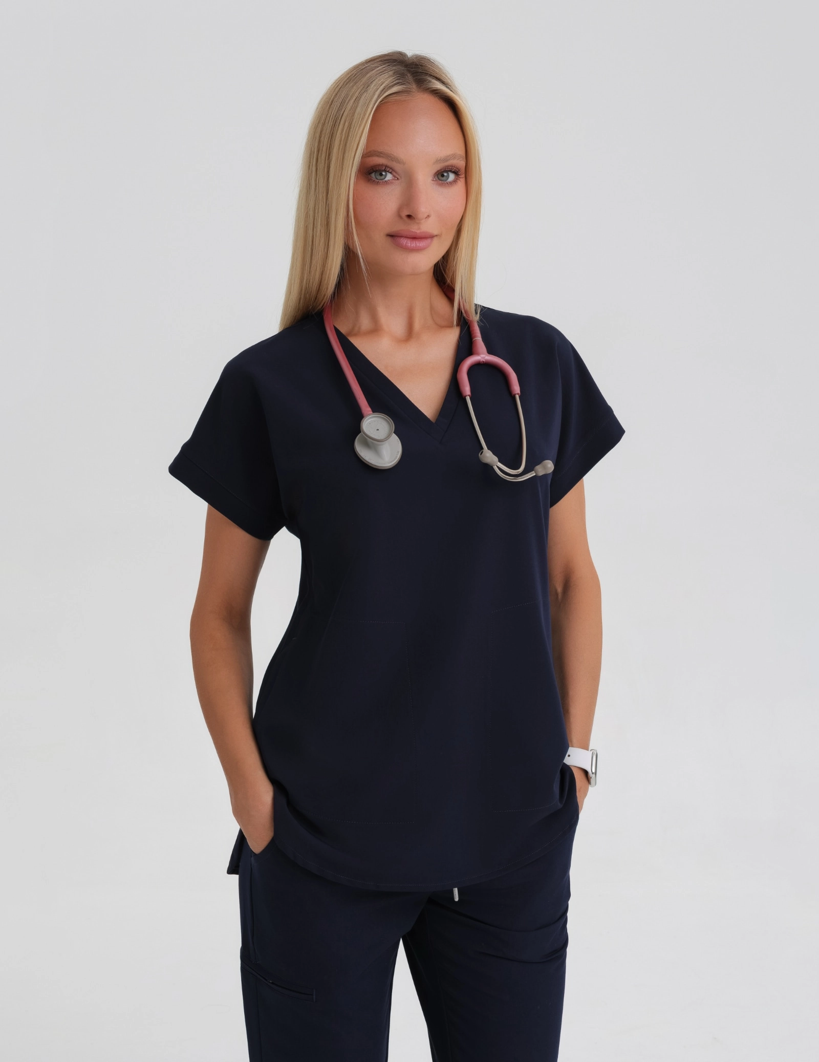 Zdravotnická mikina Kendall - DARK NAVY Zdravotnická mikina Kendall - DARK NAVY