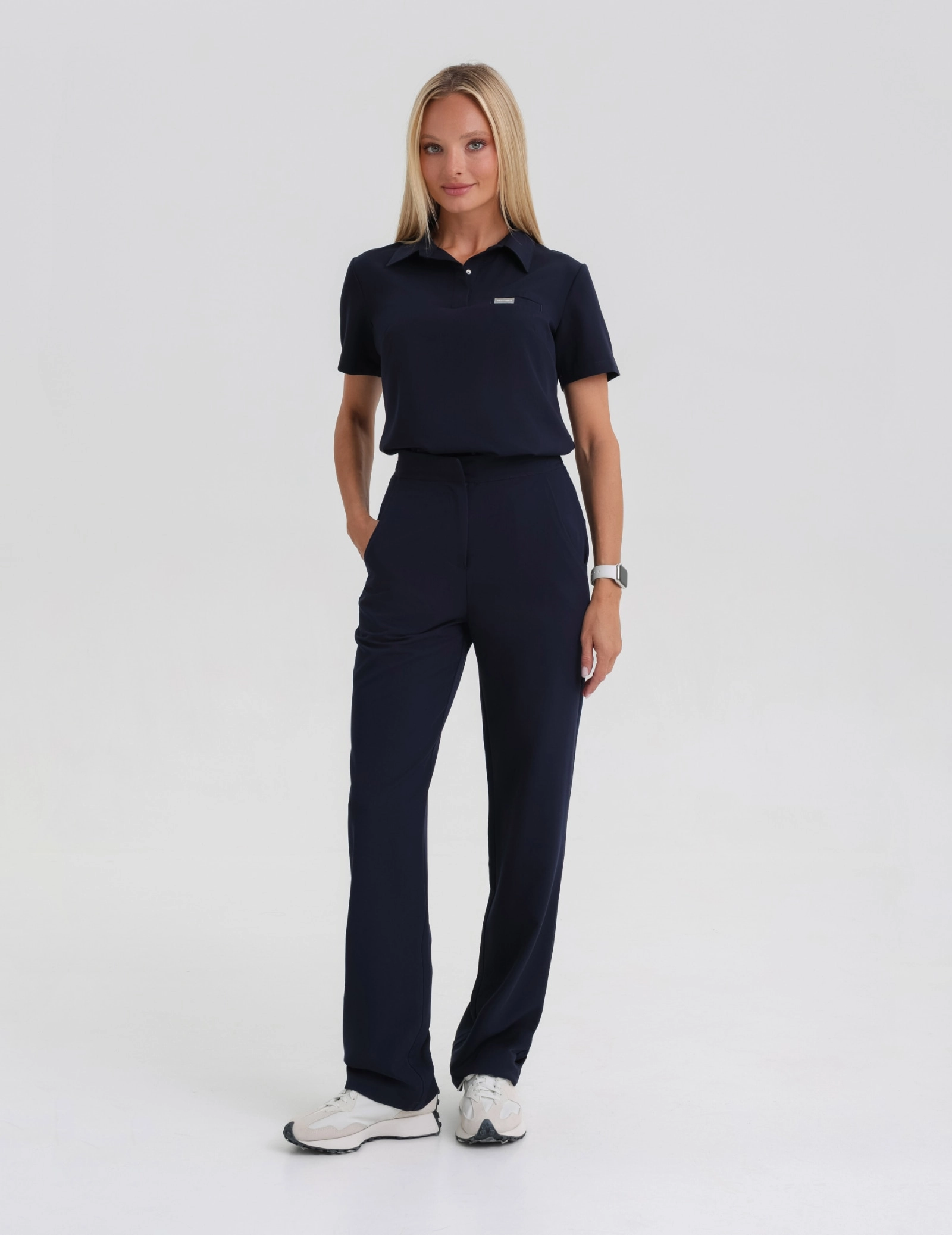 Lékařská Mikina Polo - DARK NAVY