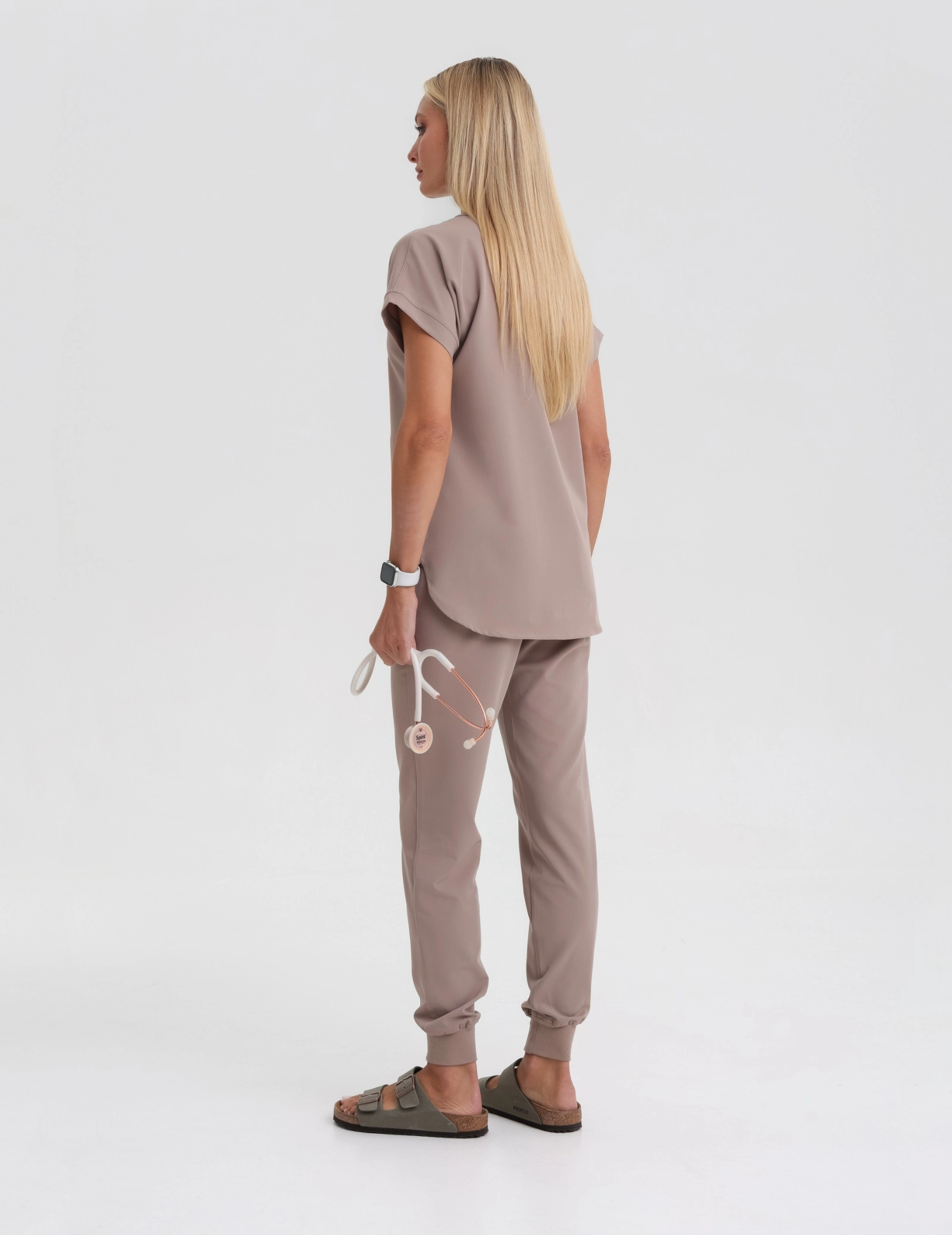 Dámské kalhoty Jogger - BEIGE