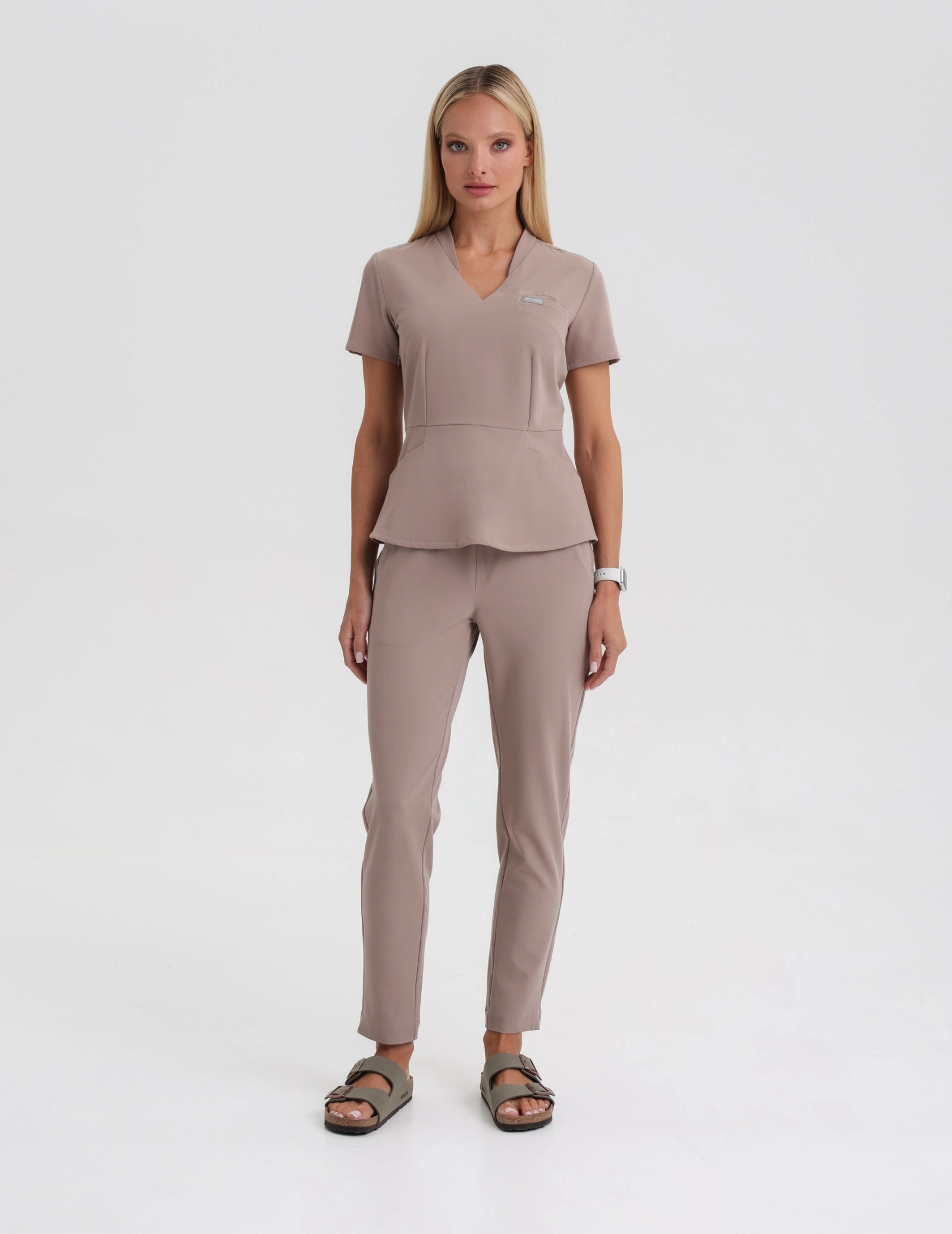 Dámské kalhoty Basic - BEIGE Dámské kalhoty Basic - BEIGE
