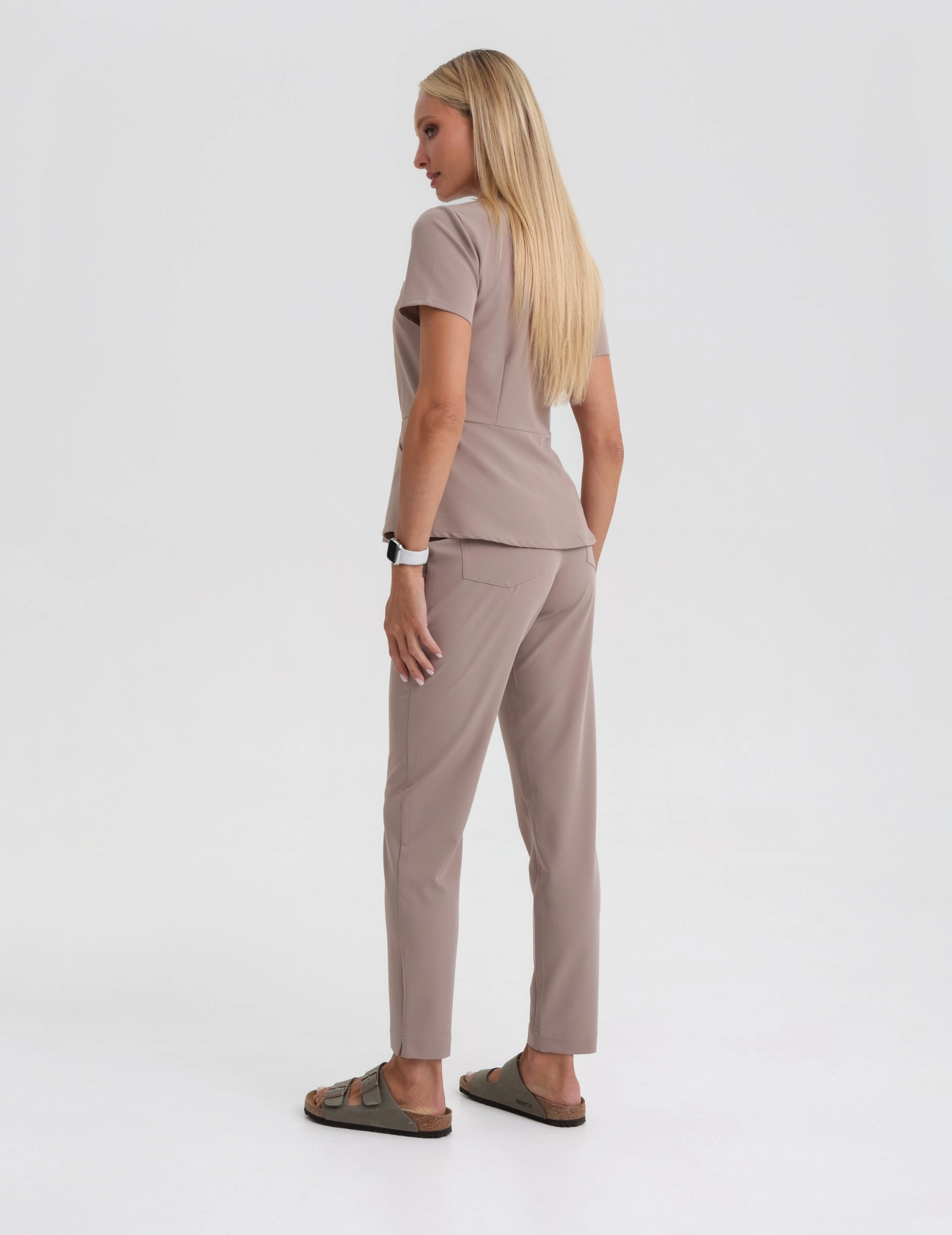 Dámské kalhoty Basic - BEIGE Dámské kalhoty Basic - BEIGE