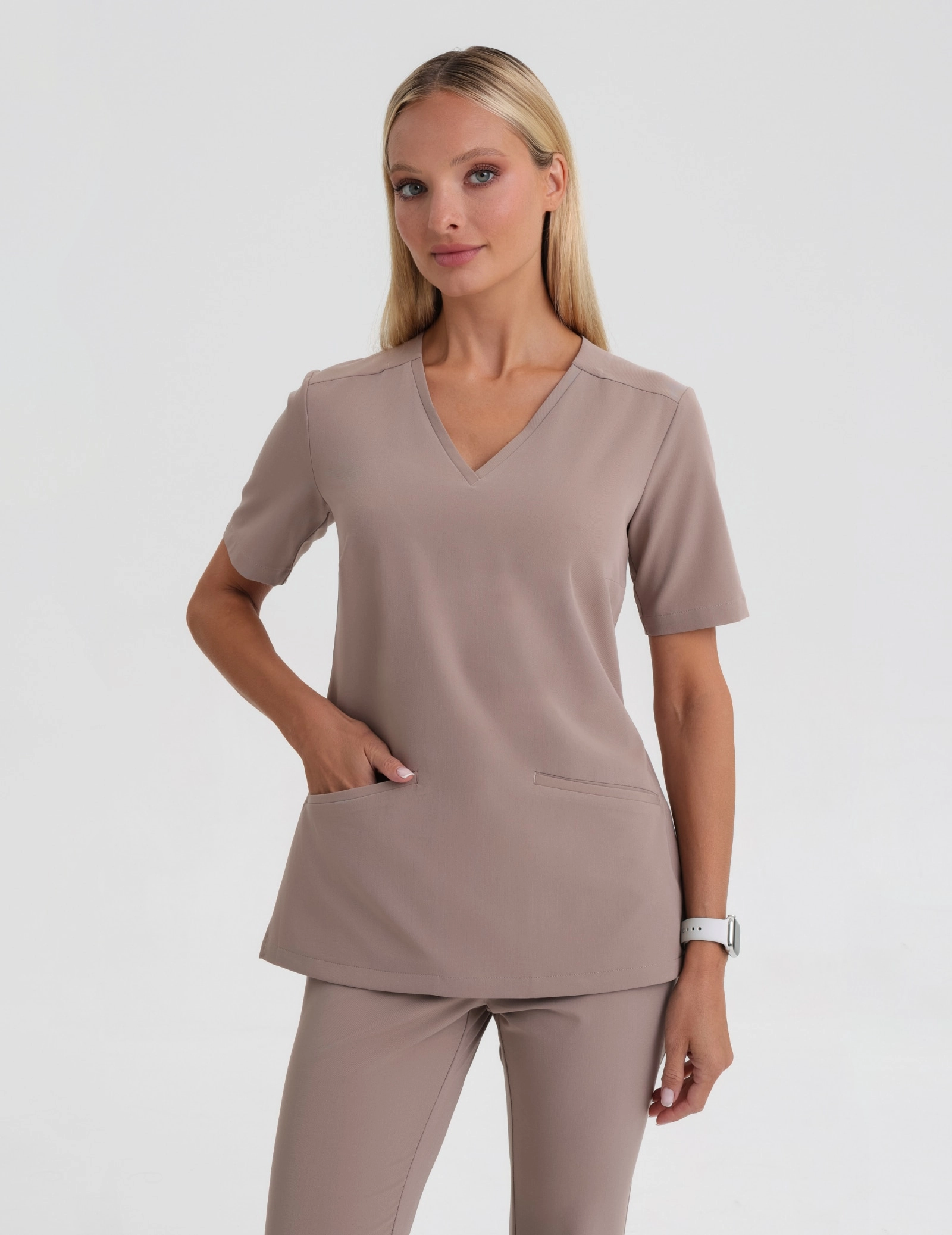 Lékařská Mikina Casy- BEIGE