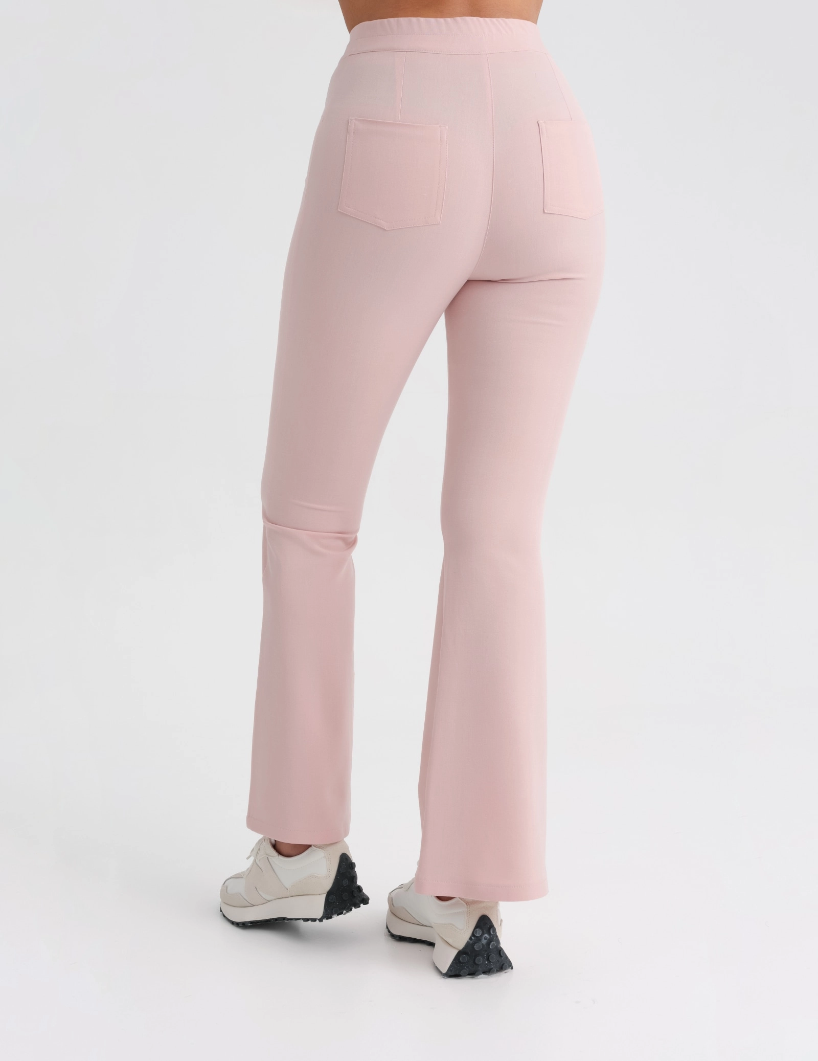 Dámské Lékařské Kalhoty Flare - DUSTY ROSE Dámské Lékařské Kalhoty Flare - DUSTY ROSE