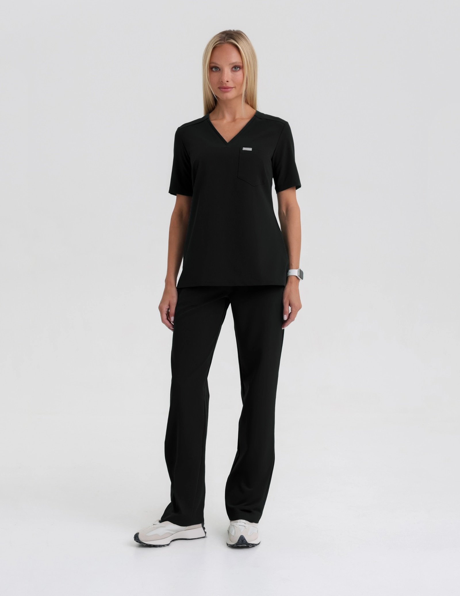 Lékařská Mikina Raya One Pocket - BLACK