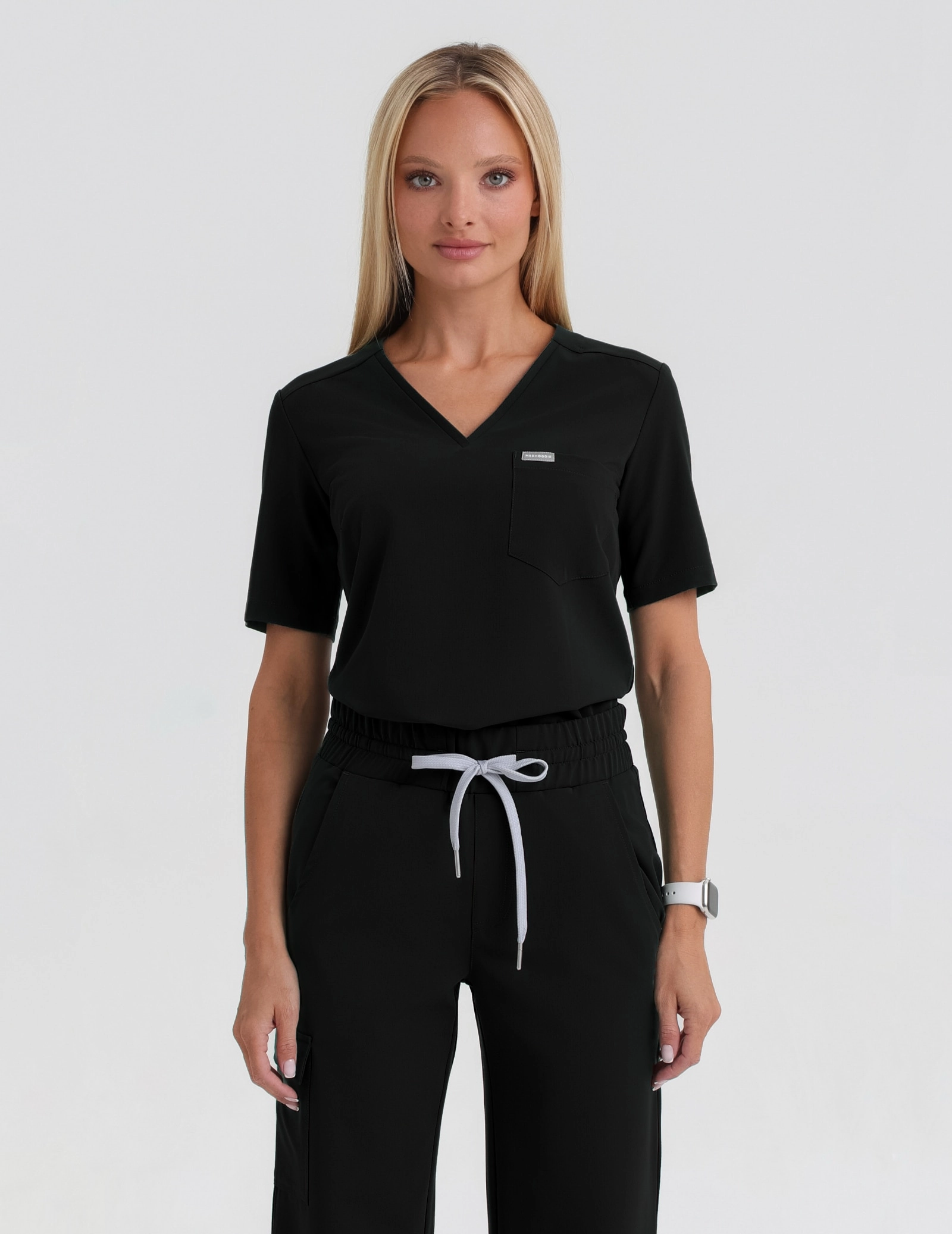 Lékařská Mikina Raya One Pocket - BLACK