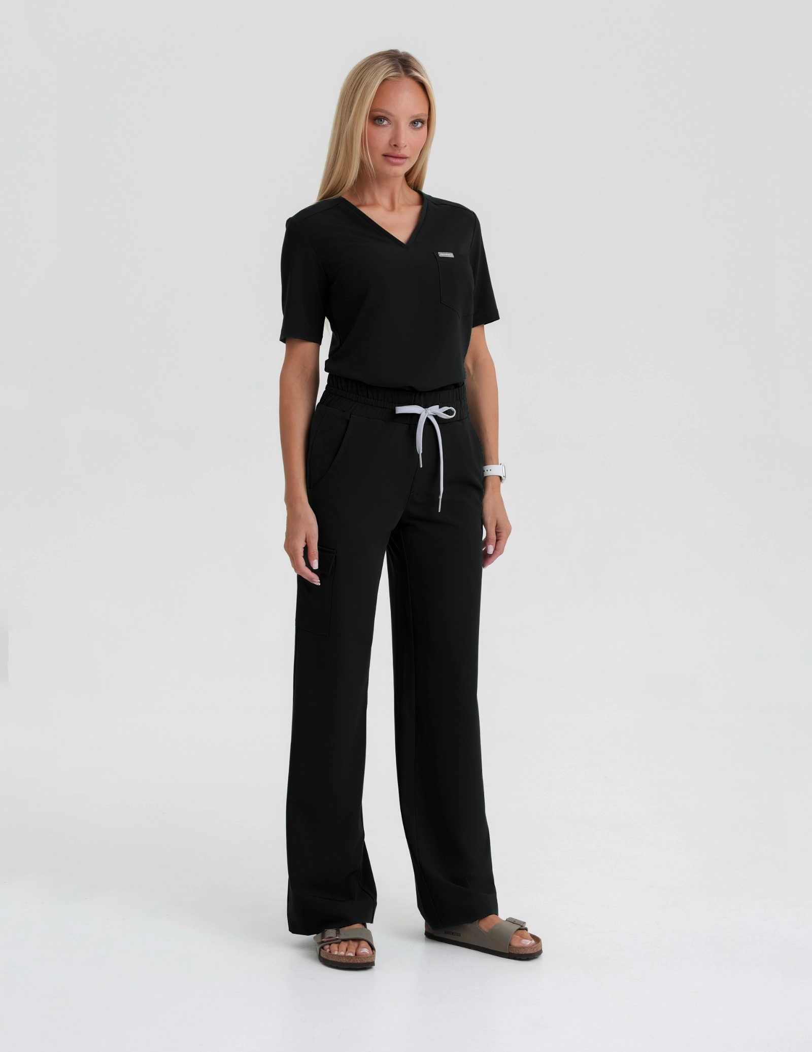 Lékařská Mikina Raya One Pocket - BLACK