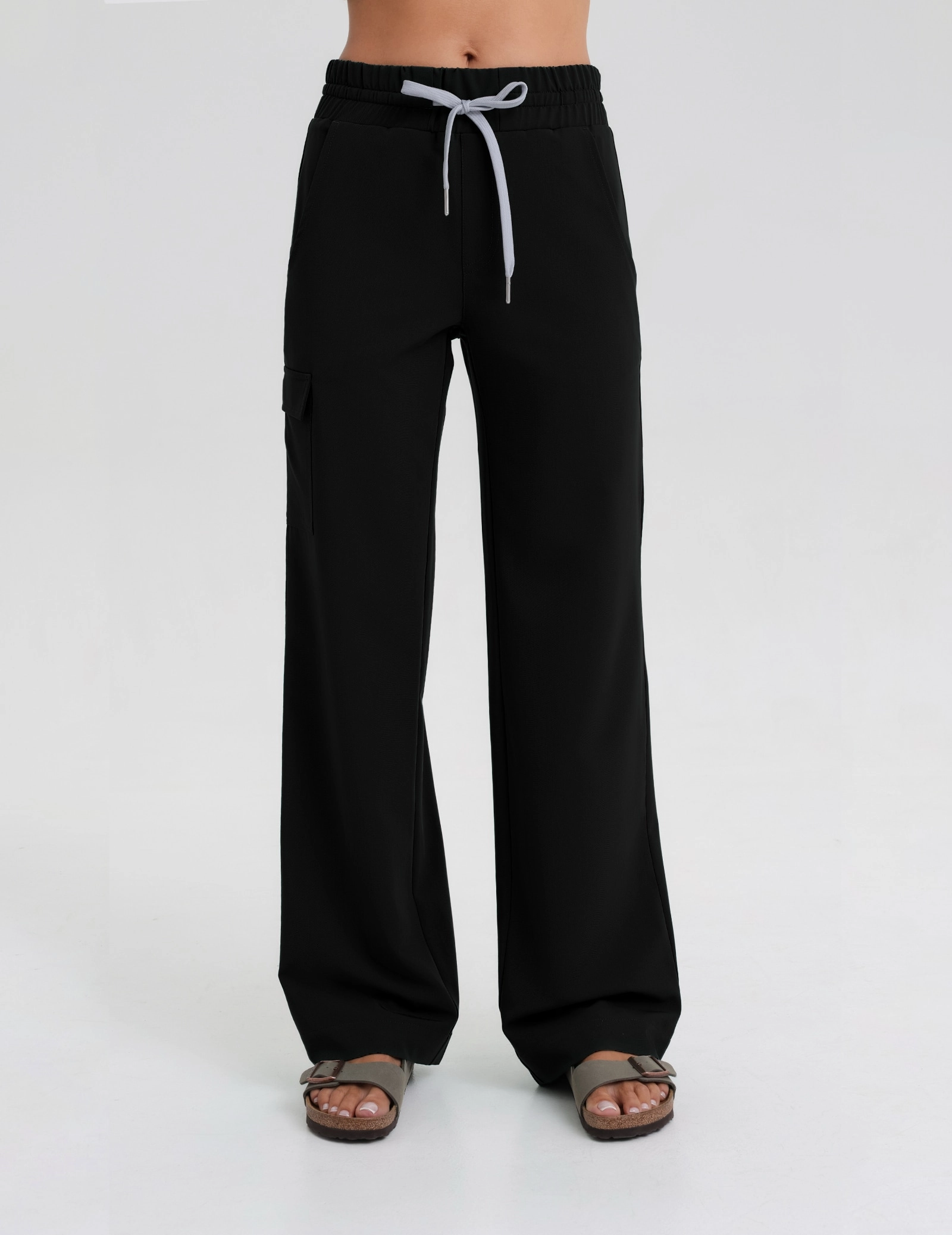 Dámské Lékařské Kalhoty Yoga - BLACK