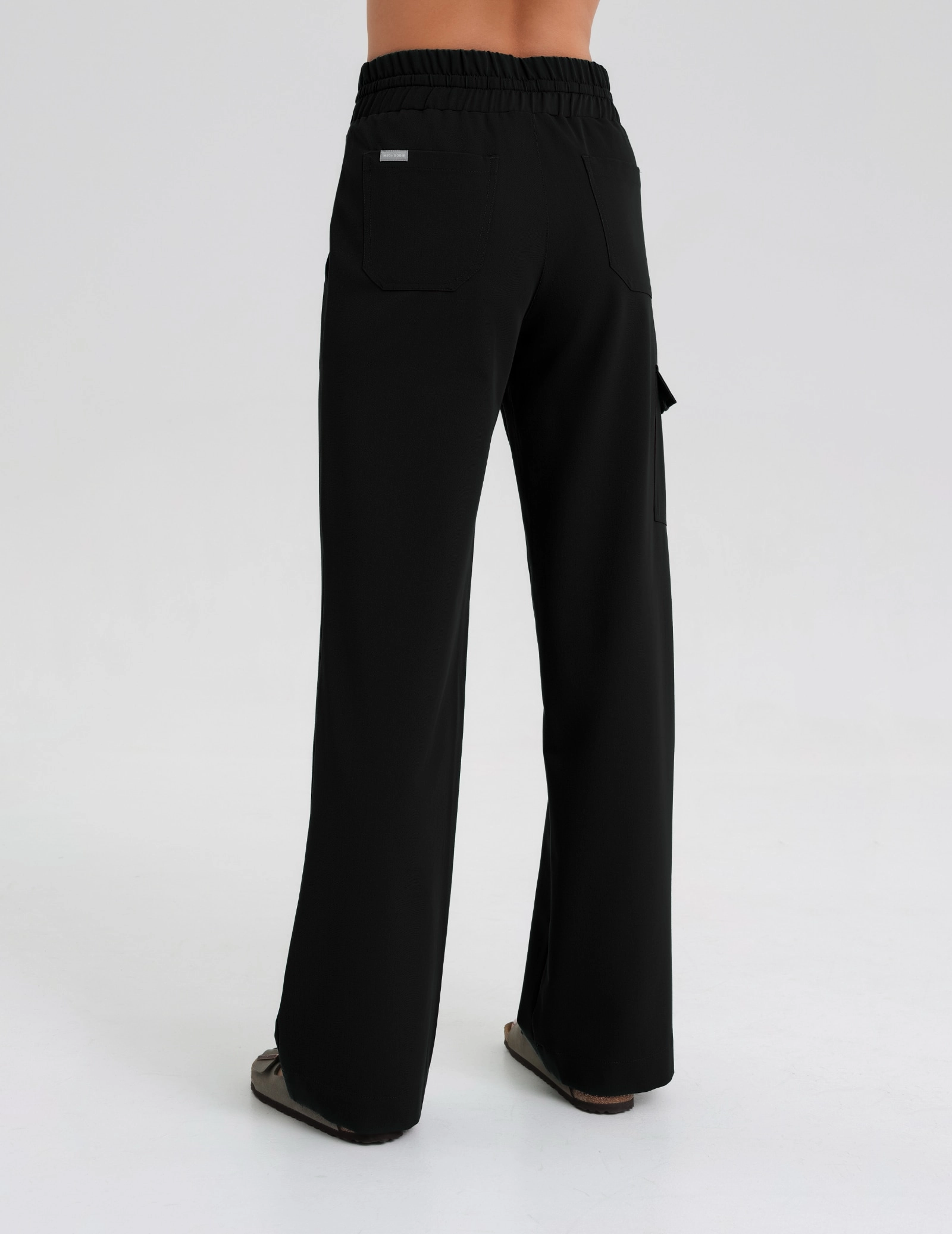 Dámské Lékařské Kalhoty Yoga - BLACK