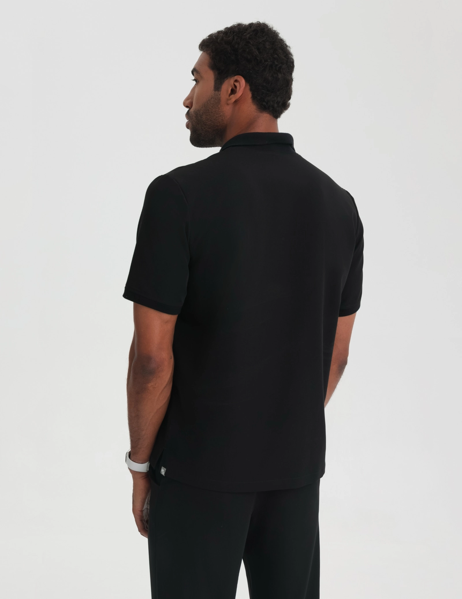 Pánská Lékařská Mikina Polo - BLACK Pánská Lékařská Mikina Polo - BLACK