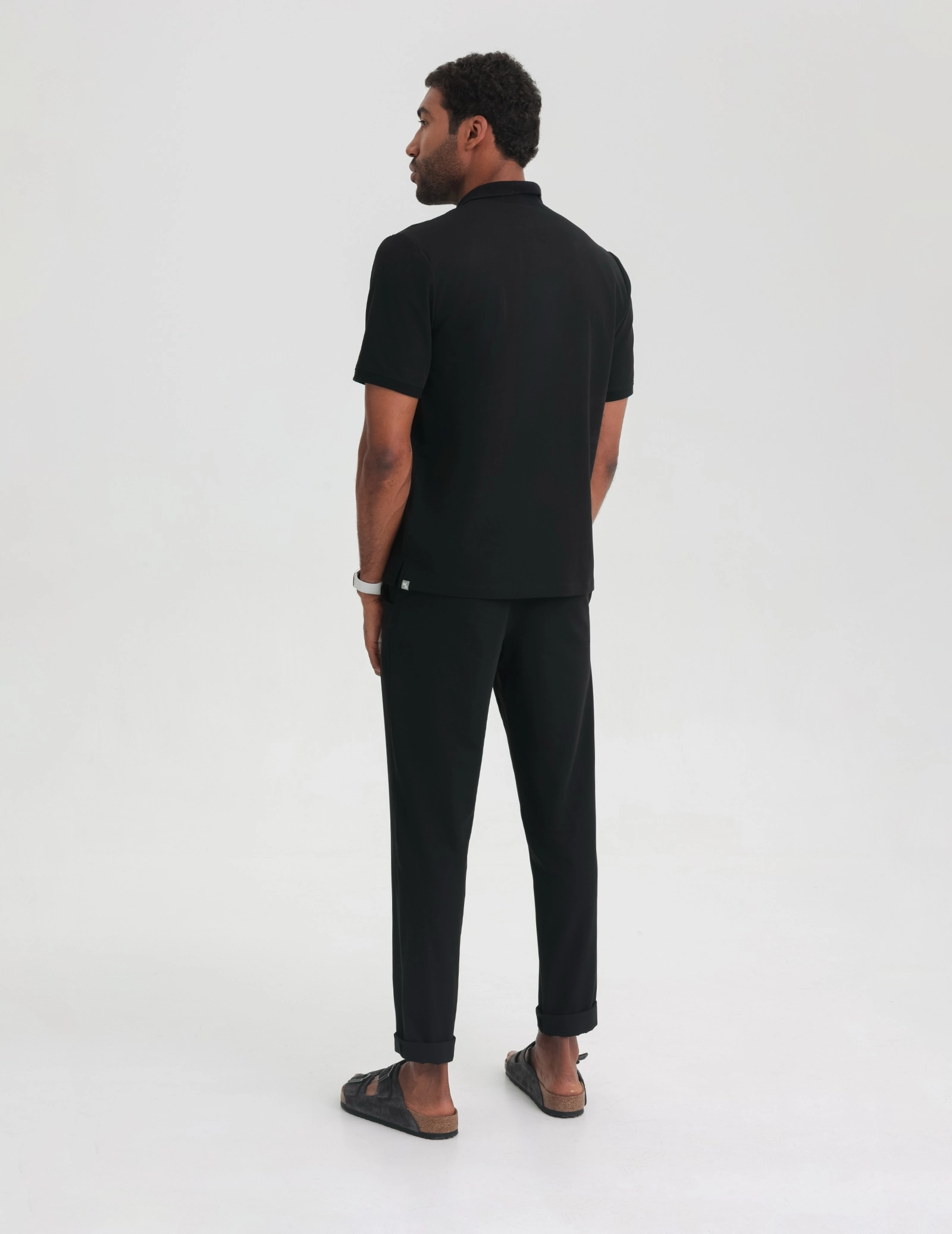 Pánská Lékařská Mikina Polo - BLACK Pánská Lékařská Mikina Polo - BLACK
