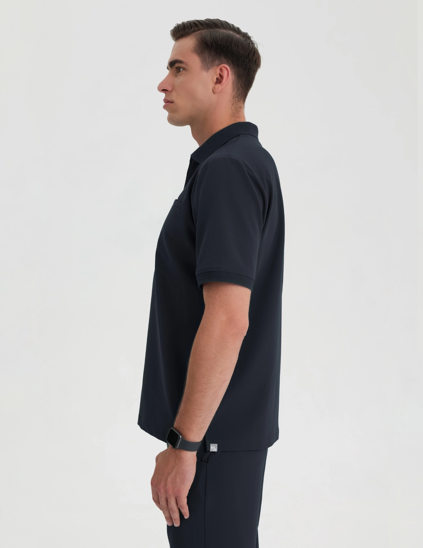 Pánská Lékařská Mikina Polo - MIDNIGHT BLUE Pánská Lékařská Mikina Polo - MIDNIGHT BLUE