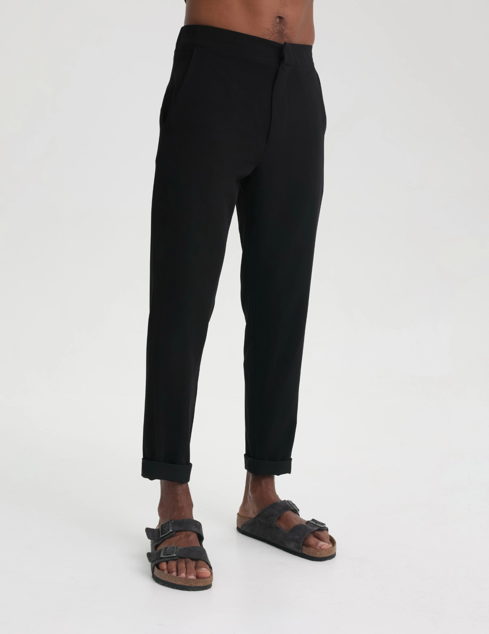 Pánské Lékařské Kalhoty Chino - BLACK Pánské Lékařské Kalhoty Chino - BLACK