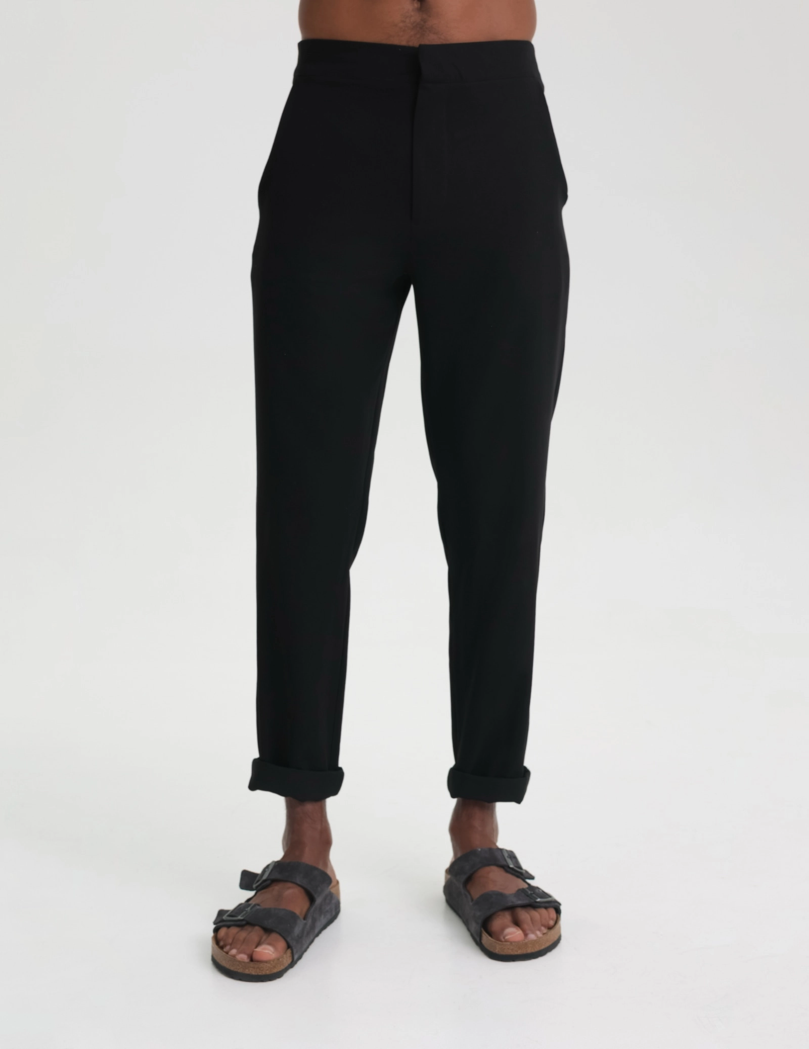 Pánské Lékařské Kalhoty Chino - BLACK Pánské Lékařské Kalhoty Chino - BLACK