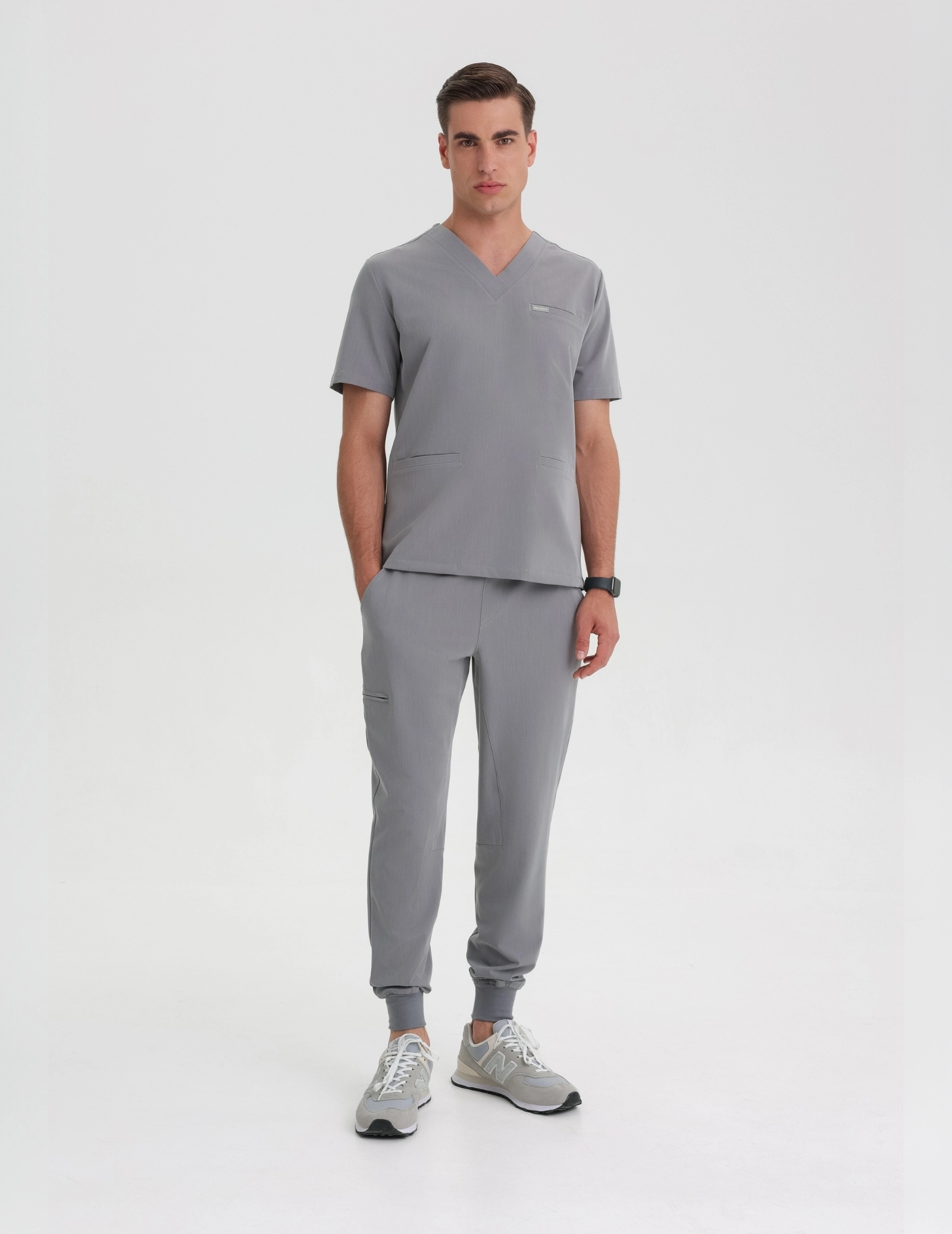 Zdravotnická mikina Birbal - SHARK GRAY Zdravotnická mikina Birbal - SHARK GRAY