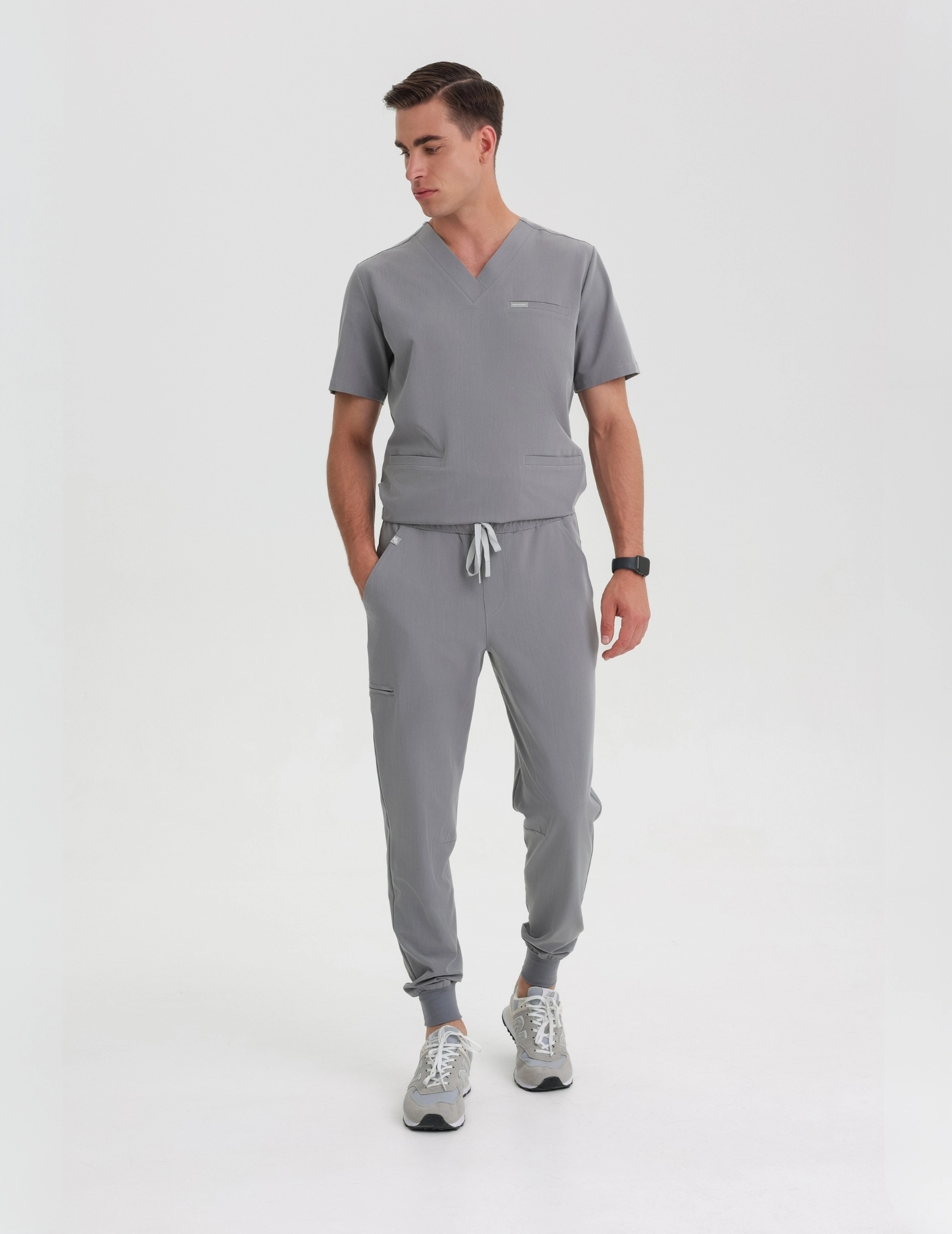 Zdravotnická mikina Birbal - SHARK GRAY Zdravotnická mikina Birbal - SHARK GRAY