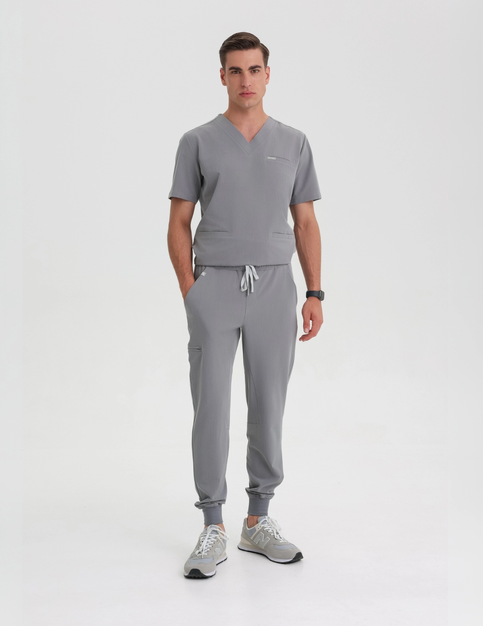 Pánské kalhoty Jogger - SHARK GRAY