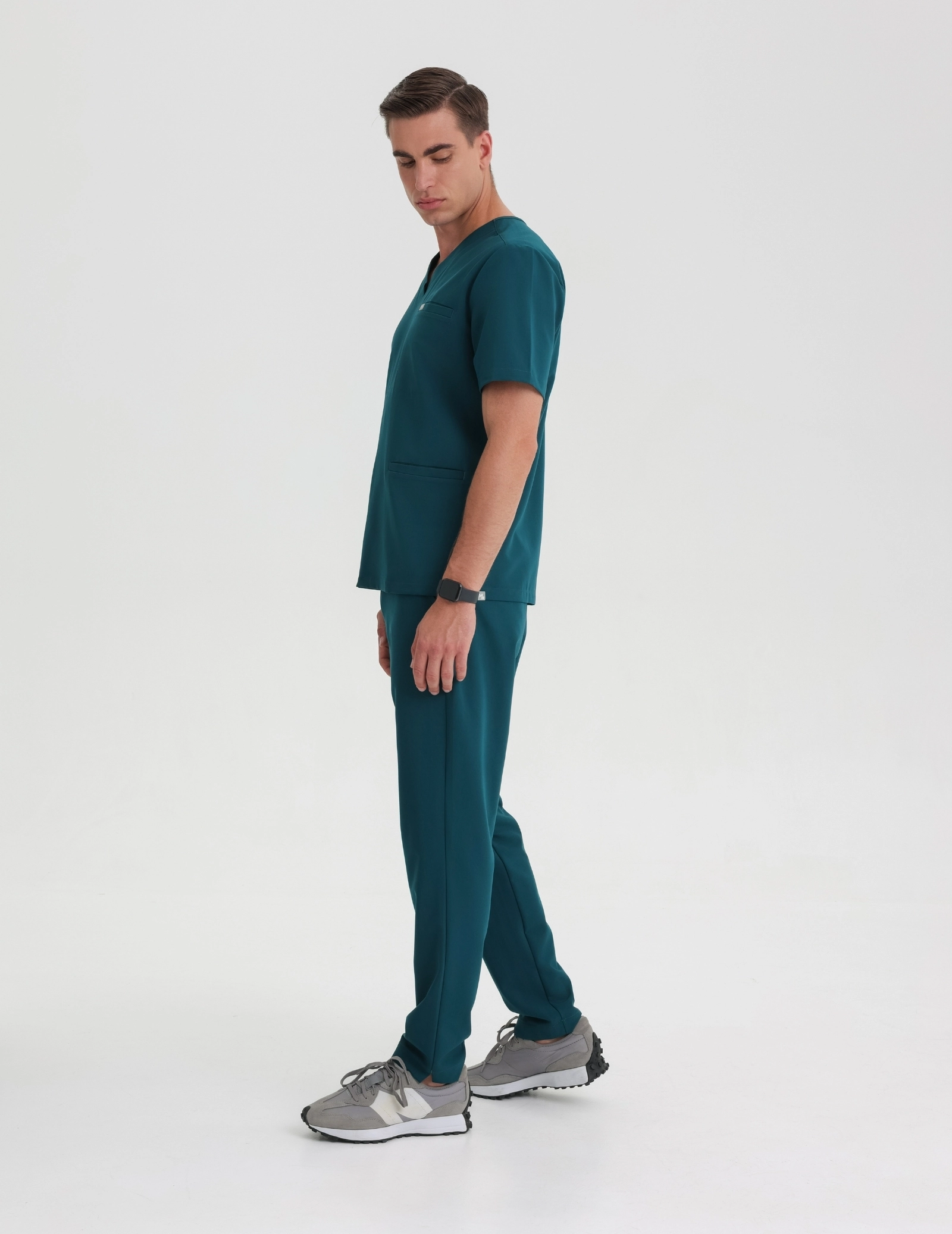 Pánské Kalhoty Basic - DEEP GREEN Pánské Kalhoty Basic - DEEP GREEN
