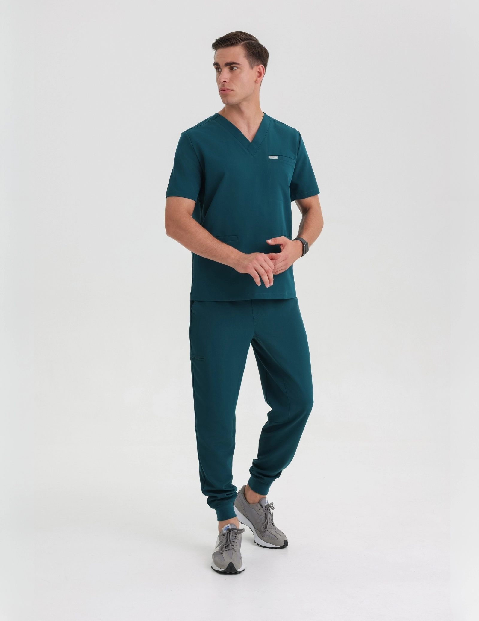Pánské kalhoty Jogger - DEEP GREEN Pánské kalhoty Jogger - DEEP GREEN