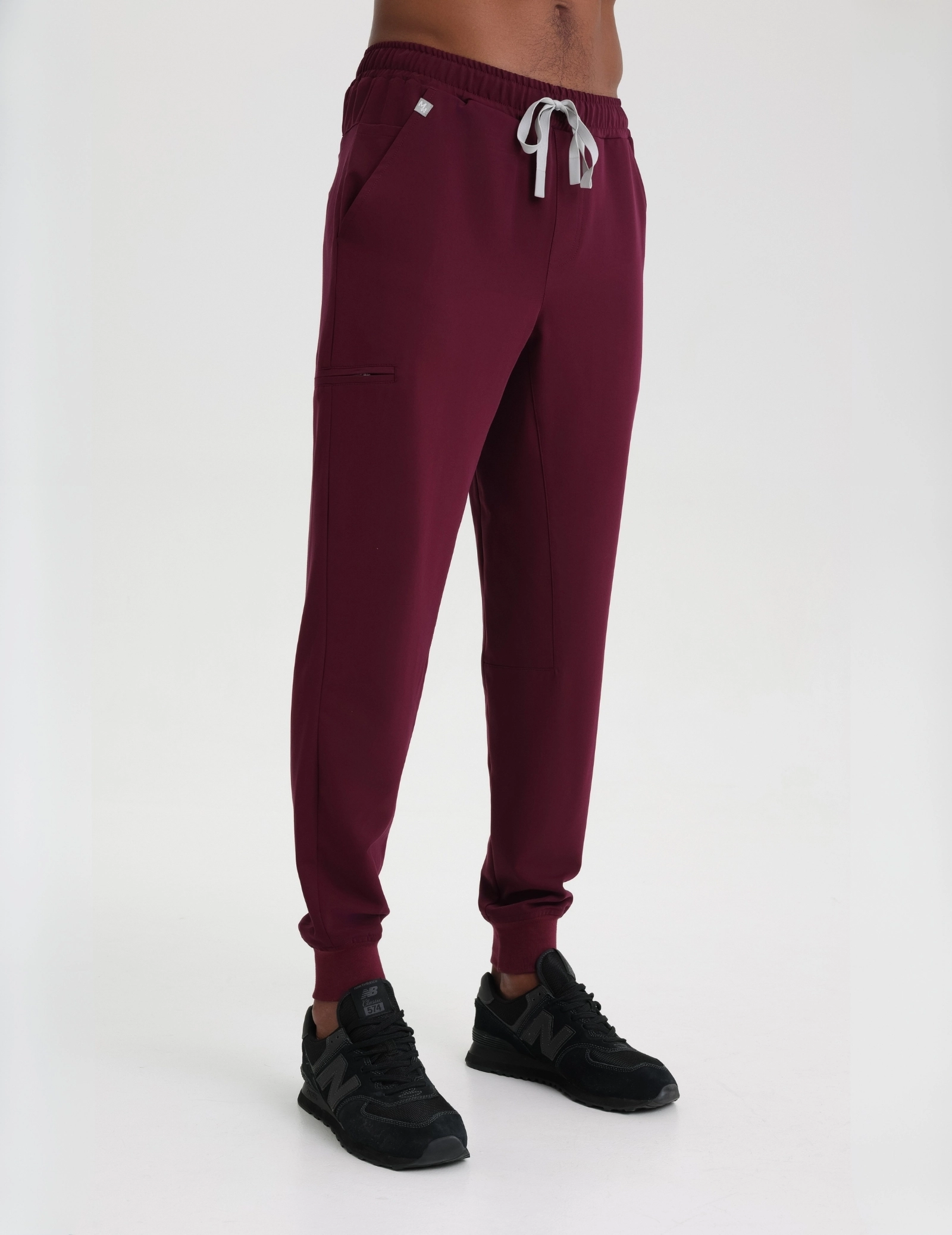 Pánské kalhoty Jogger - Burgundy Pánské kalhoty Jogger - Burgundy