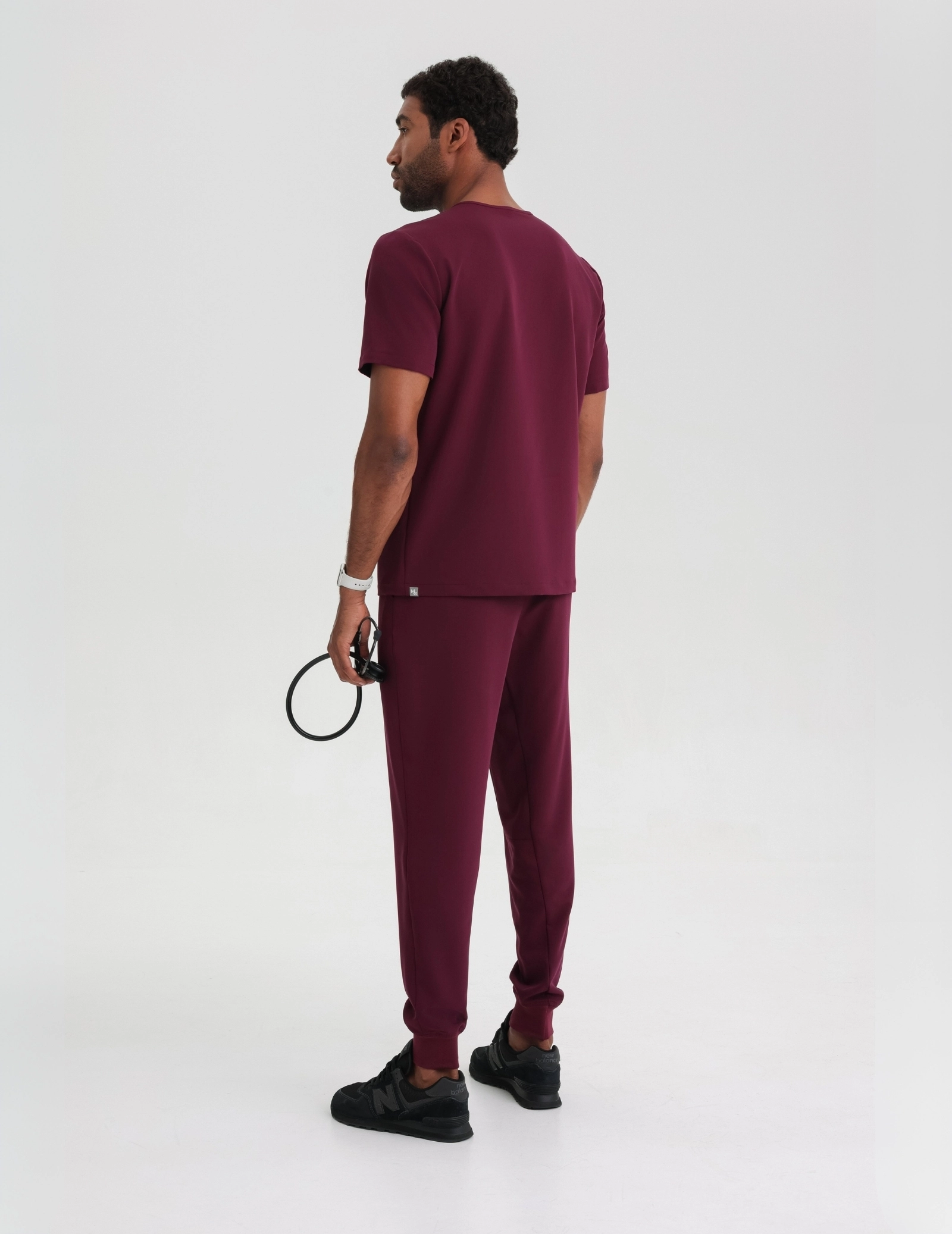 Pánské kalhoty Jogger - Burgundy Pánské kalhoty Jogger - Burgundy
