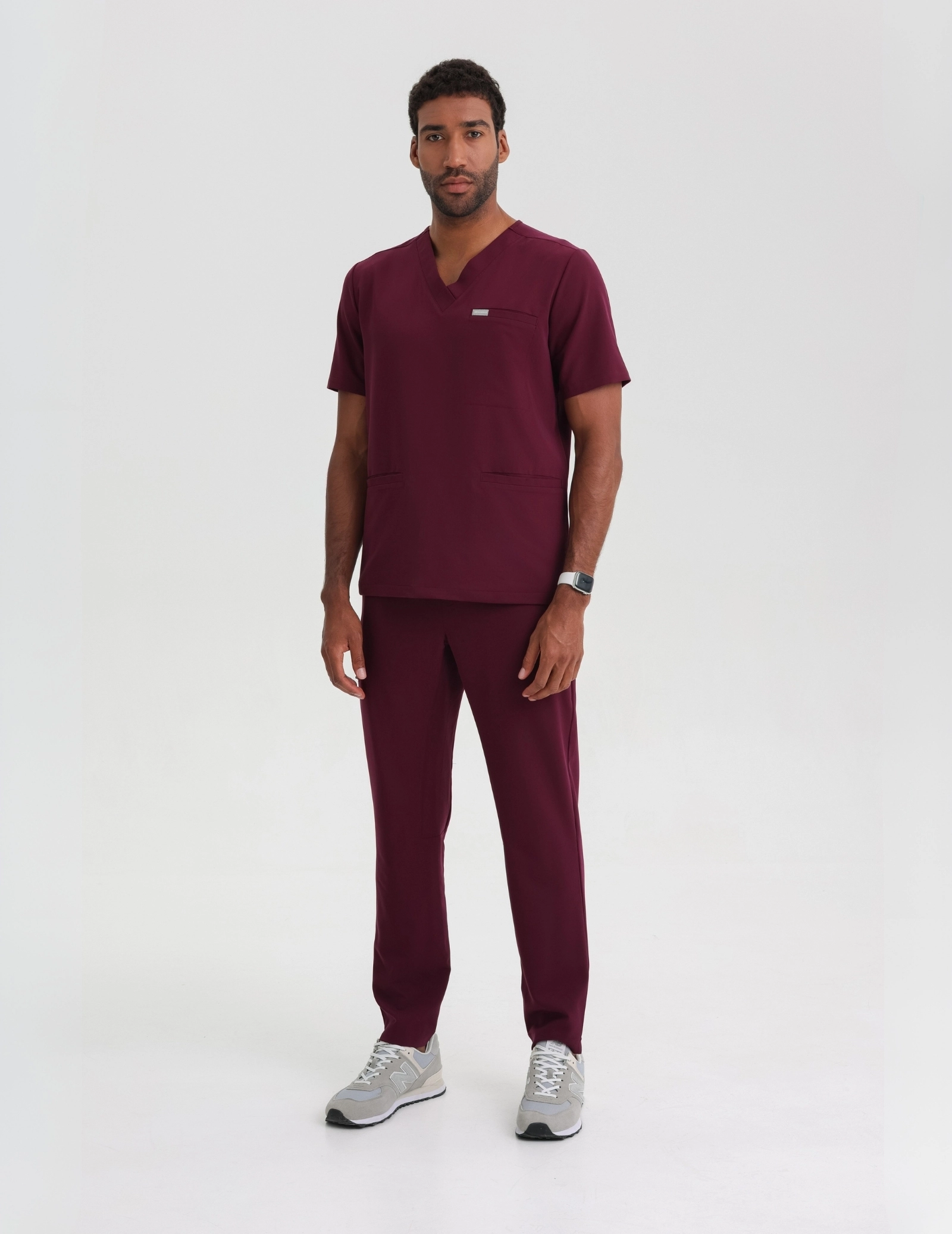 Pánské Kalhoty Basic - Burgundy Pánské Kalhoty Basic - Burgundy