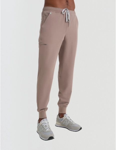 Pánské kalhoty Jogger - BEIGE