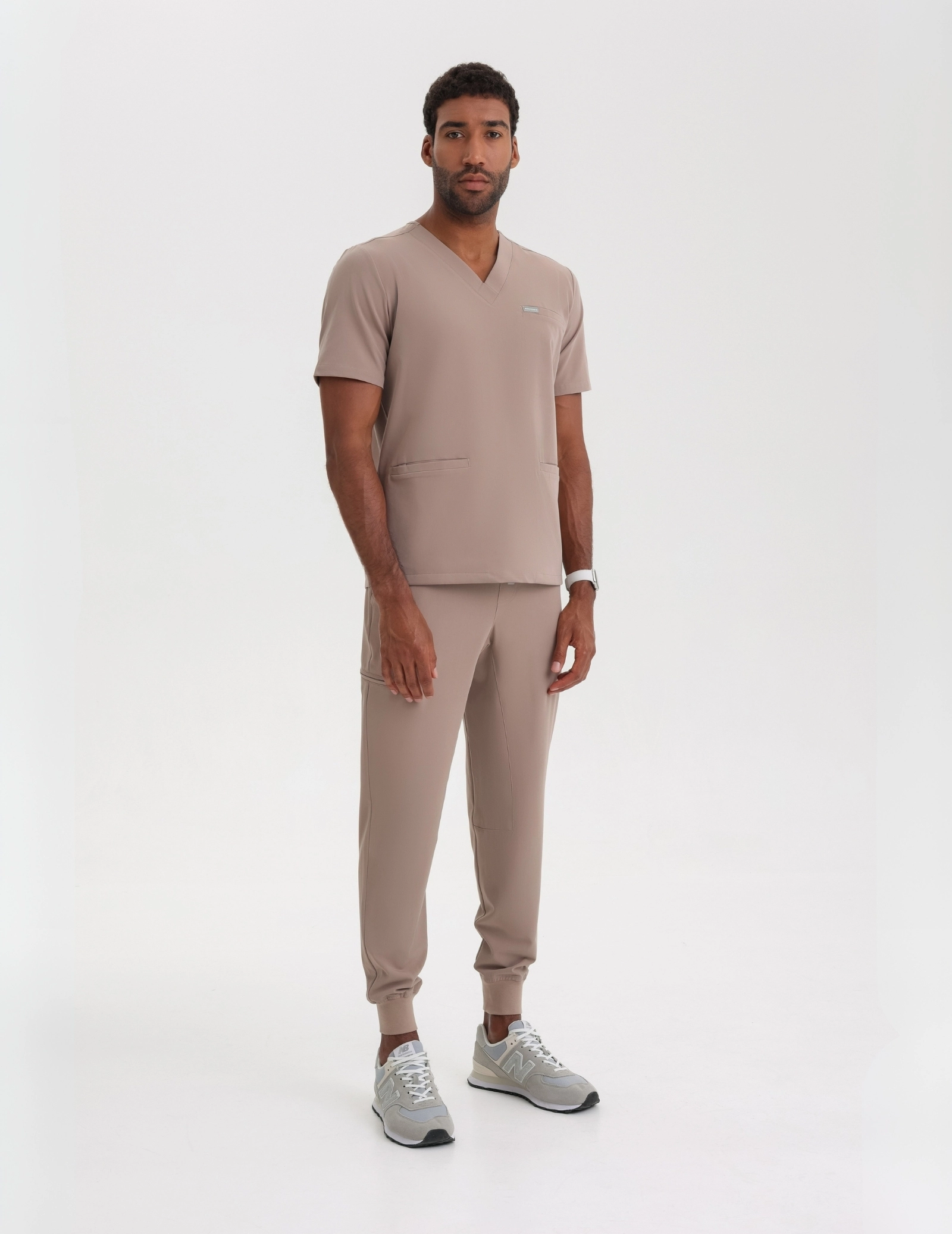 Pánské kalhoty Jogger - BEIGE