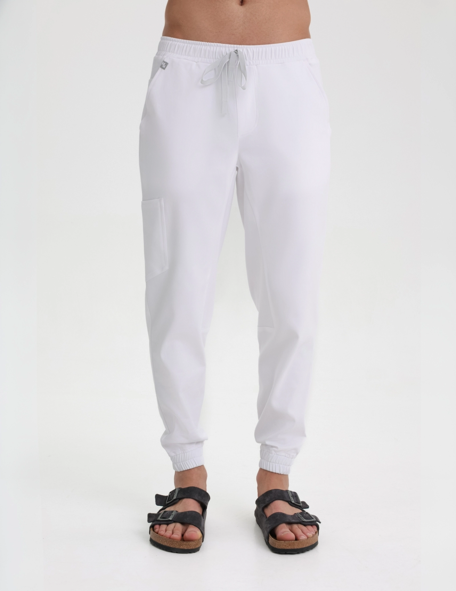 Pánské kalhoty Jogger - White