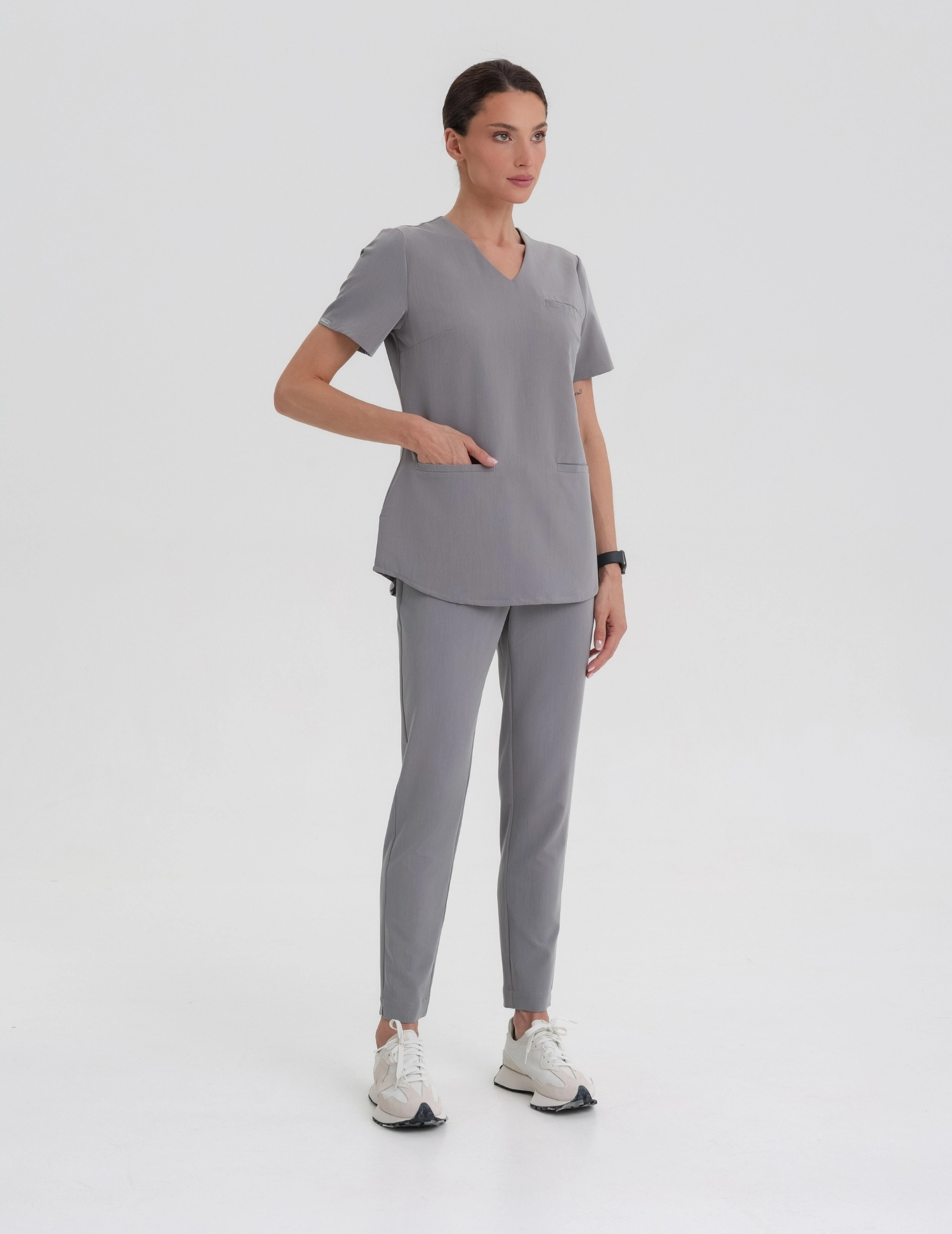 Dámské kalhoty Basic - SHARK GRAY Dámské kalhoty Basic - SHARK GRAY