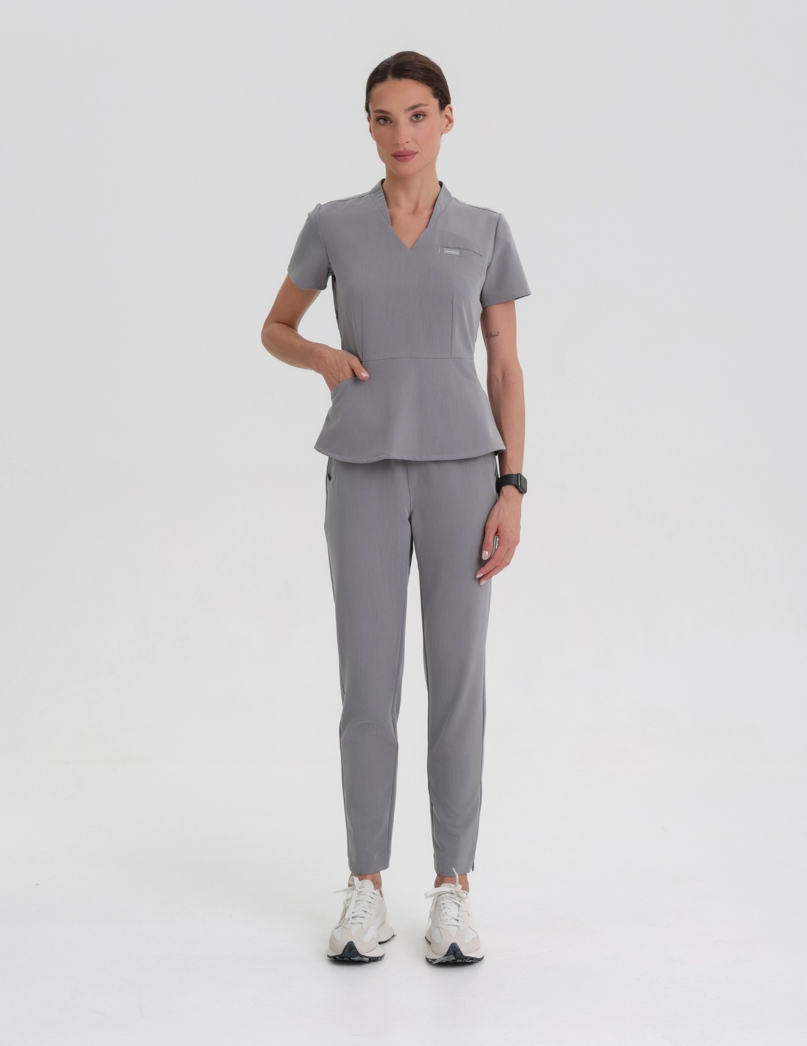 Dámské kalhoty Basic - SHARK GRAY Dámské kalhoty Basic - SHARK GRAY